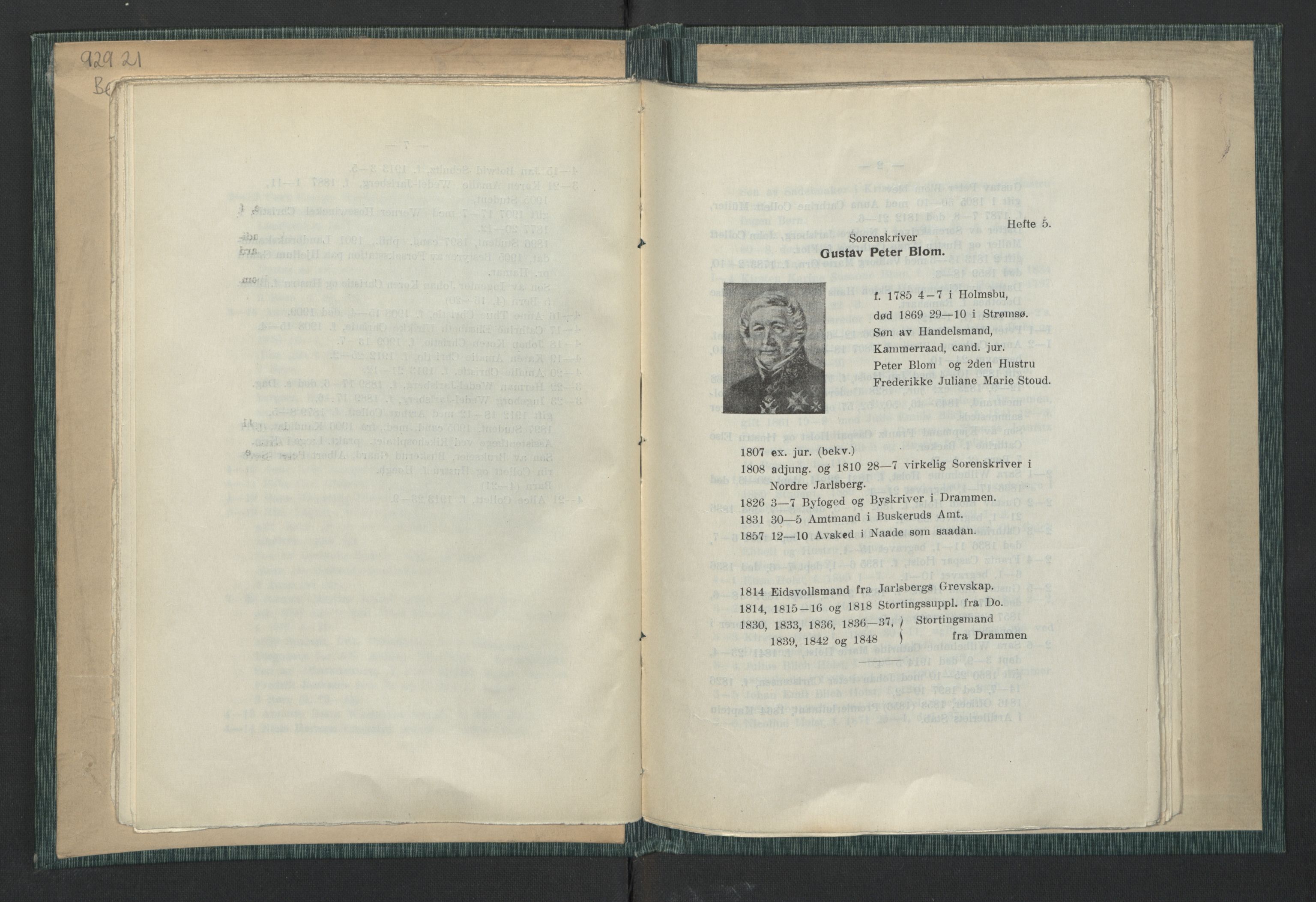 Andre publikasjoner, PUBL/PUBL-999/0003/0001: Johan Kielland Bergwitz: Vore Eidsvollsmænds efterkommere. Gjennem alle linjer i 100 aar (1914), 1814-1914, p. 21
