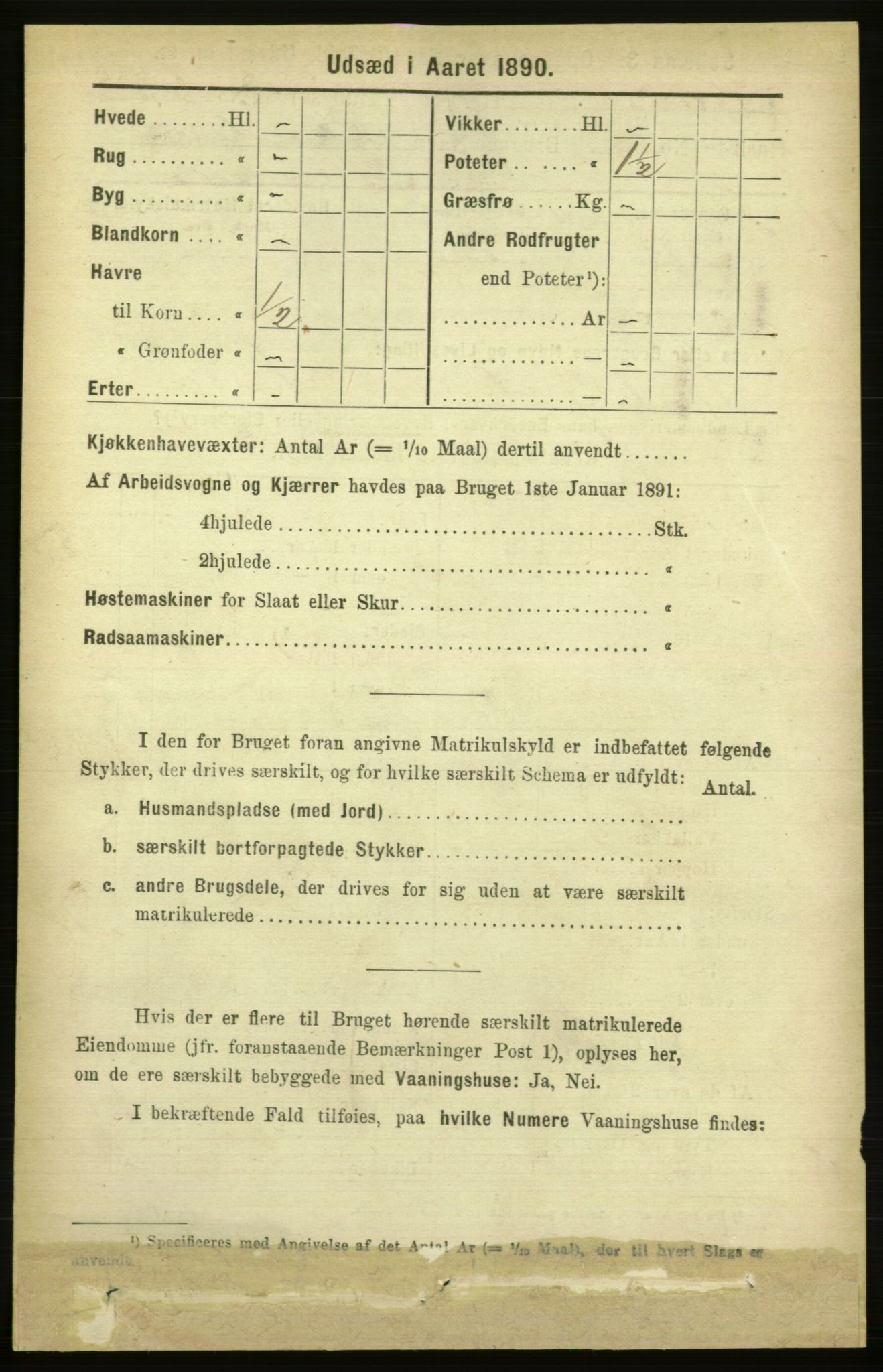 RA, 1891 census for 1571 Halsa, 1891, p. 2277