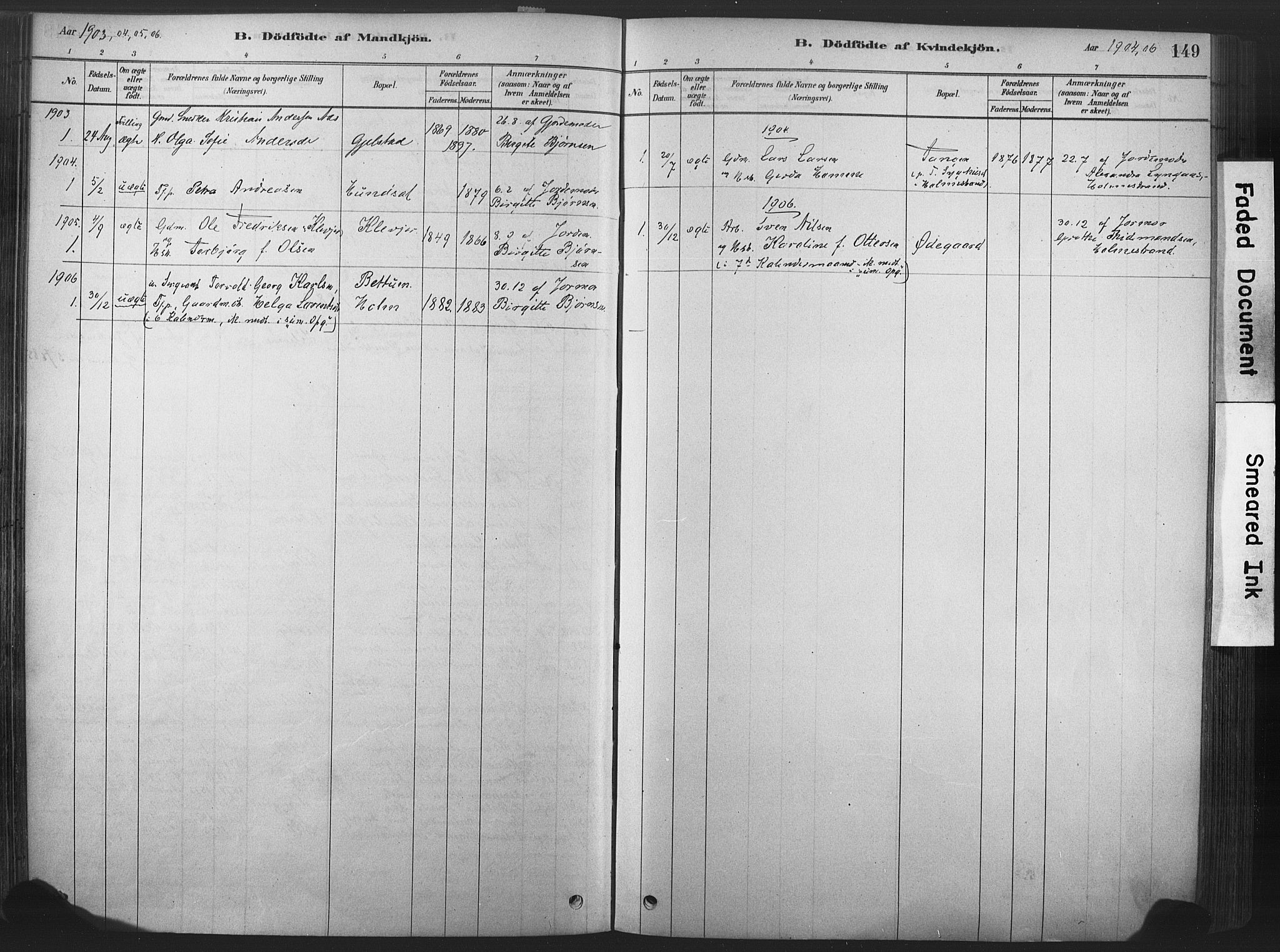 Våle kirkebøker, SAKO/A-334/F/Fa/L0011: Parish register (official) no. I 11, 1878-1906, p. 149