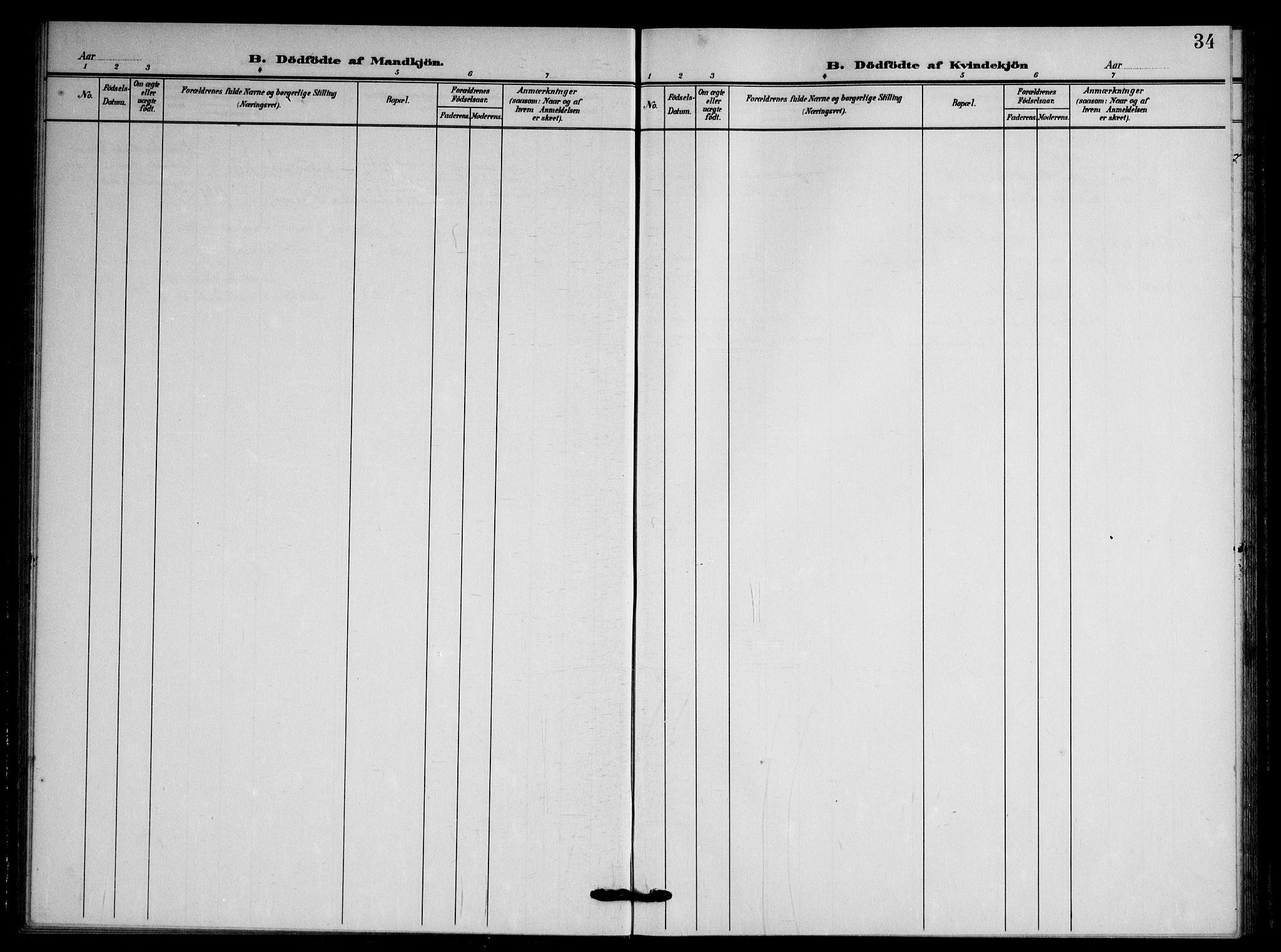 Våle kirkebøker, SAKO/A-334/F/Fb/L0003: Parish register (official) no. II 3, 1907-1936, p. 34