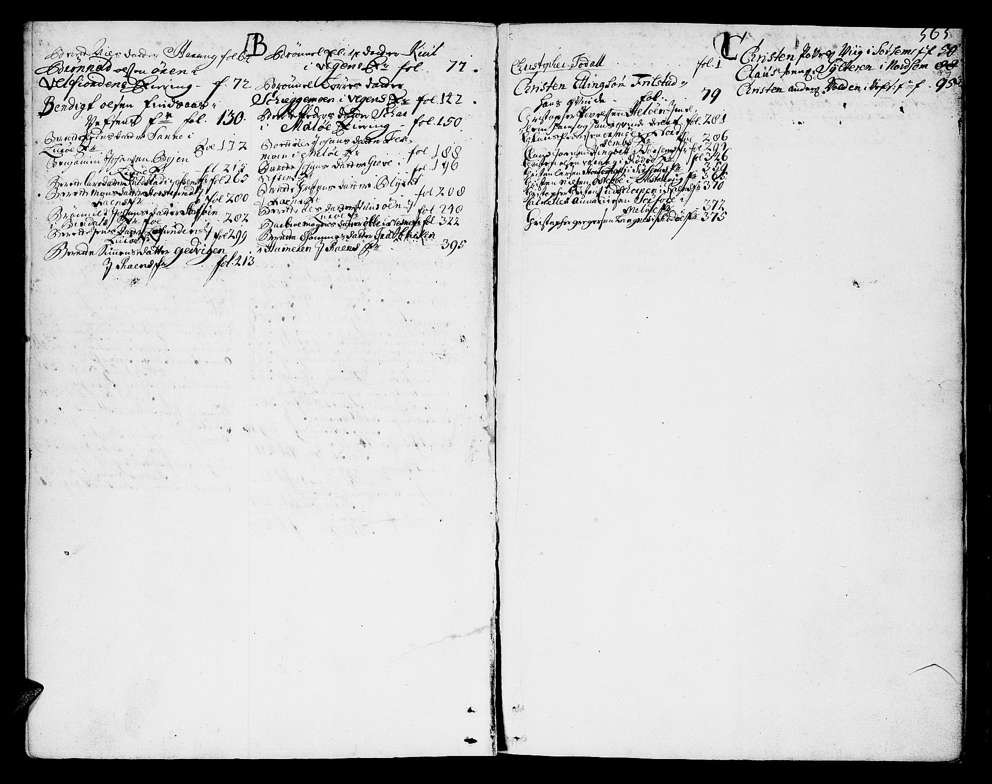 Helgeland sorenskriveri, SAT/A-0004/3/3A/L0006: Skifteprotokoll 5B, 1721-1725, p. 564b-565a