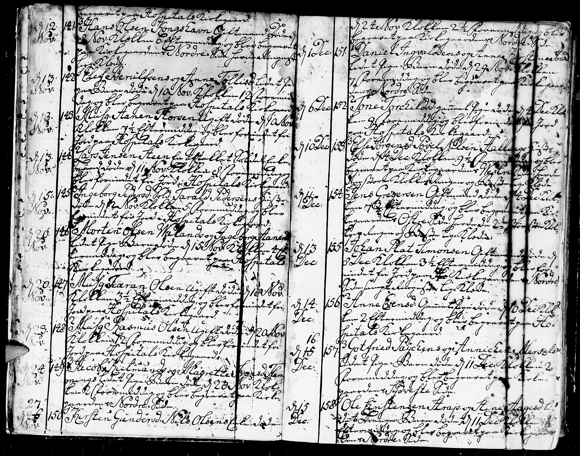 Kristiansand domprosti, AV/SAK-1112-0006/F/Fa/L0004: Parish register (official) no. A 4, 1762-1794, p. 9