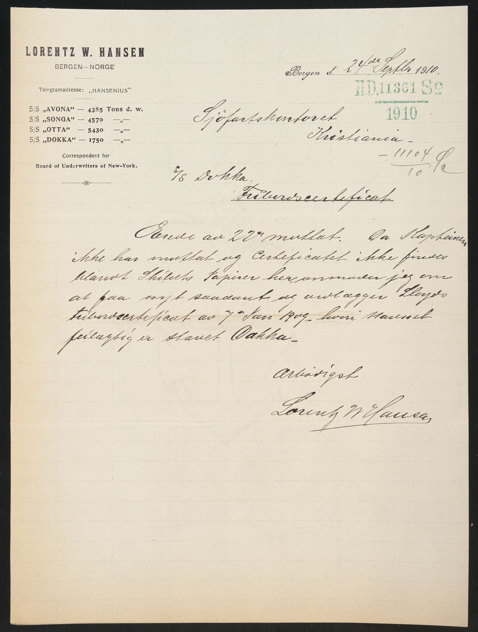 Sjøfartsdirektoratet med forløpere, skipsmapper slettede skip, AV/RA-S-4998/F/Fa/L0245: --, 1876-1919, p. 183