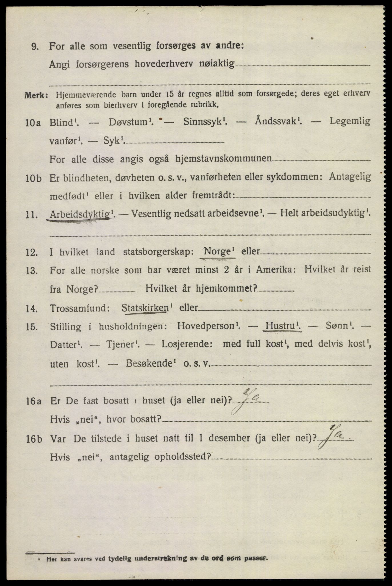 SAKO, 1920 census for Sigdal, 1920, p. 5981