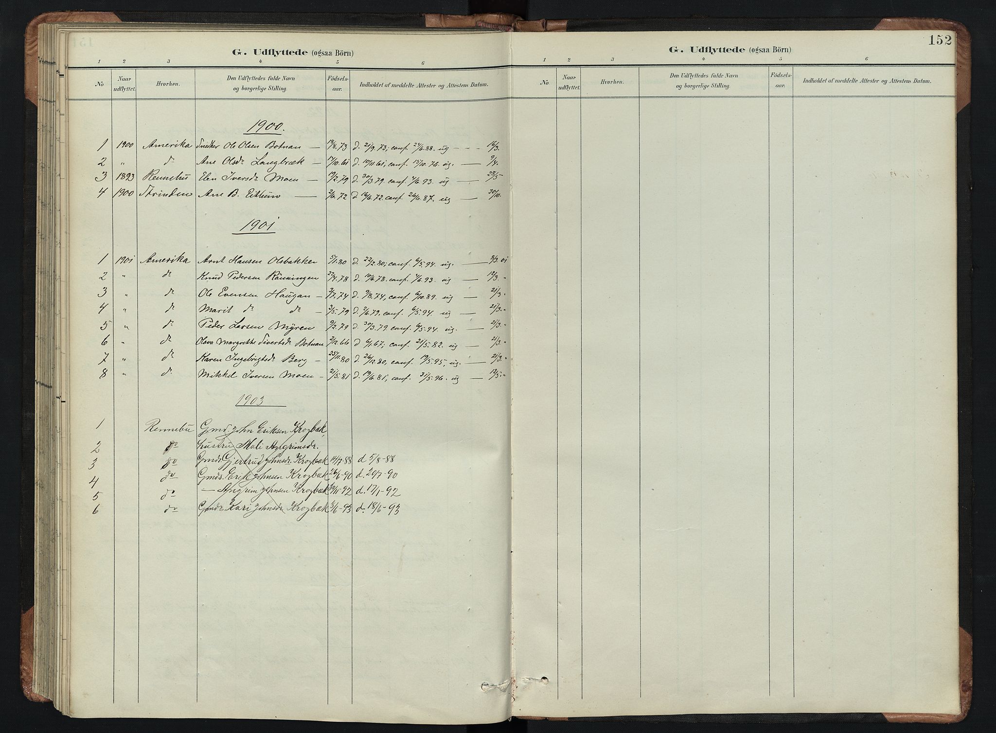 Kvikne prestekontor, AV/SAH-PREST-064/H/Ha/Hab/L0002: Parish register (copy) no. 2, 1859-1901, p. 152