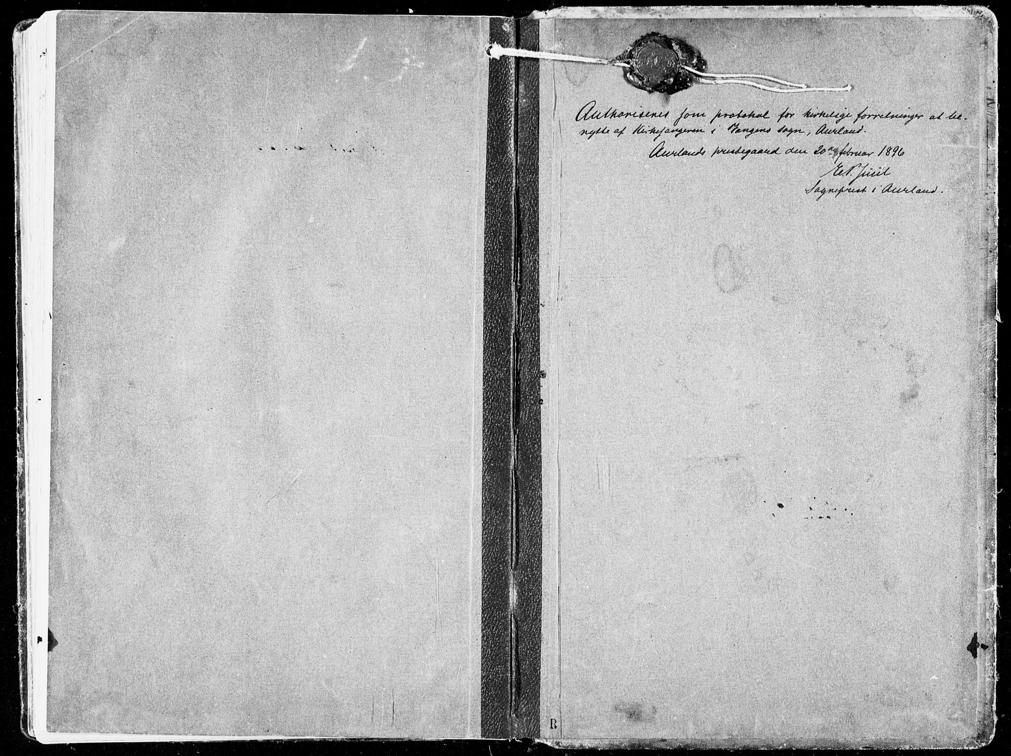 Aurland sokneprestembete, AV/SAB-A-99937/H/Hb/Hba/L0003: Parish register (copy) no. A 3, 1896-1939