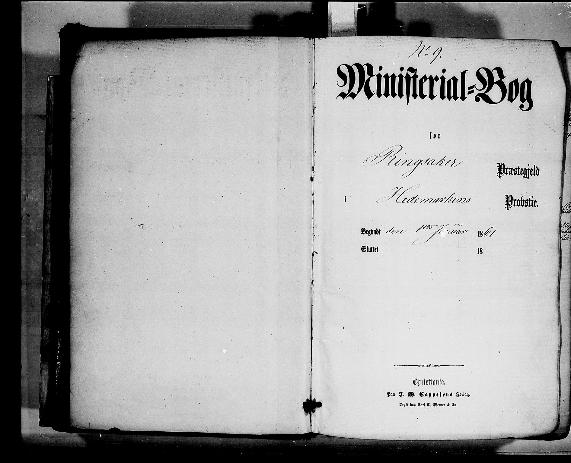 Ringsaker prestekontor, AV/SAH-PREST-014/K/Ka/L0010: Parish register (official) no. 10, 1861-1869