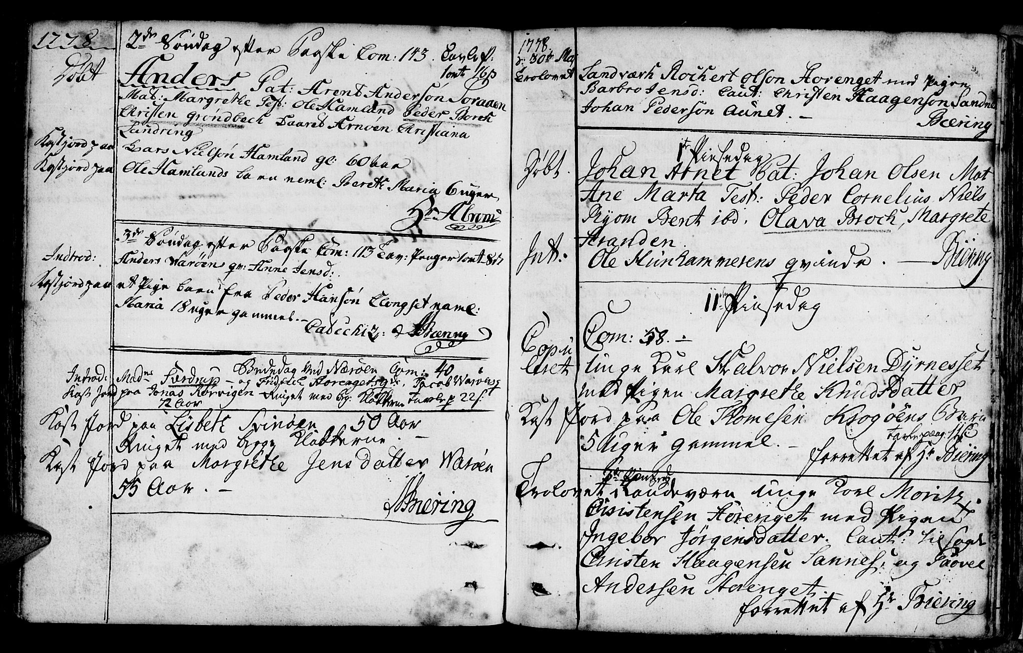 Ministerialprotokoller, klokkerbøker og fødselsregistre - Nord-Trøndelag, AV/SAT-A-1458/784/L0665: Parish register (official) no. 784A01, 1730-1785