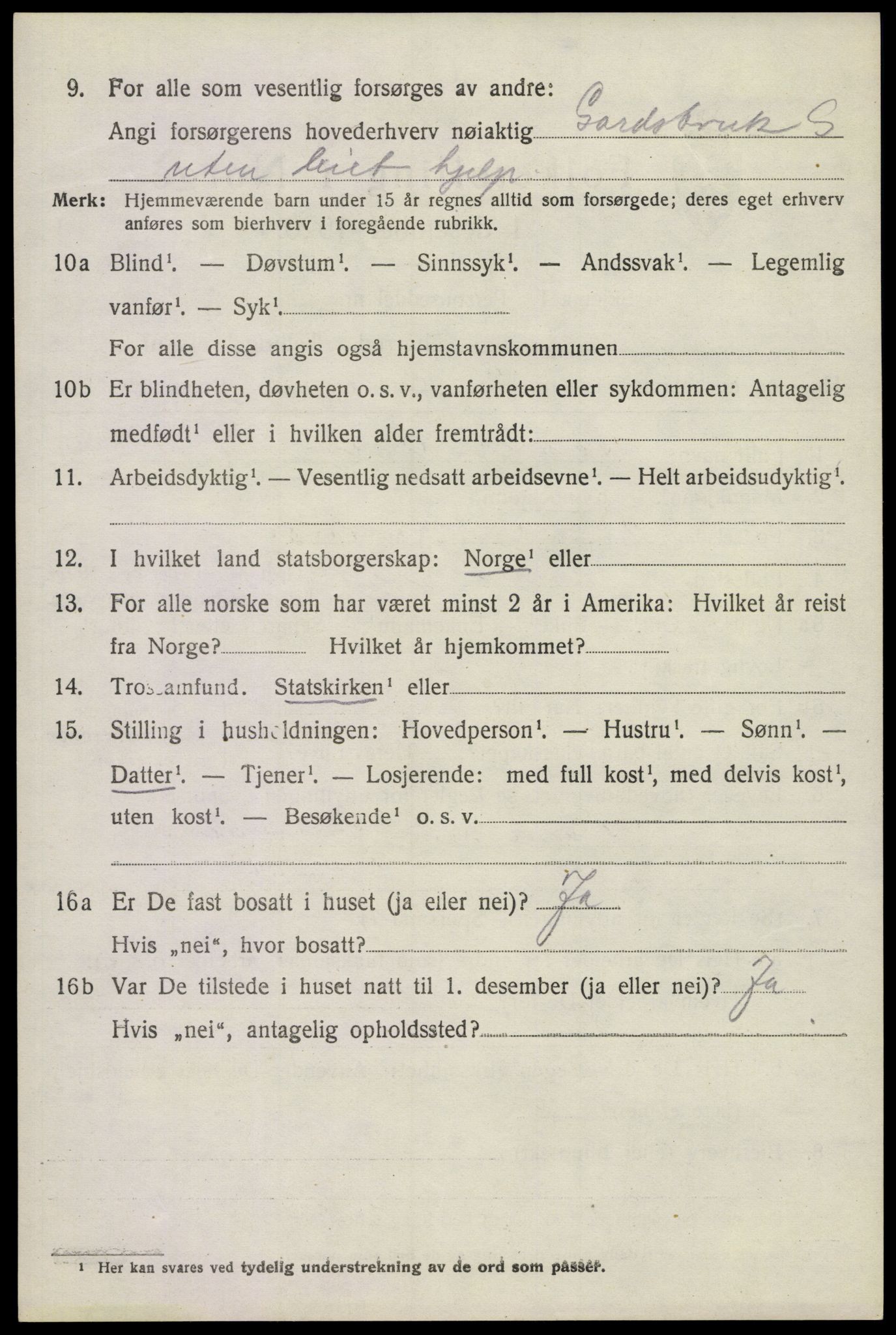 SAKO, 1920 census for Sem, 1920, p. 7528