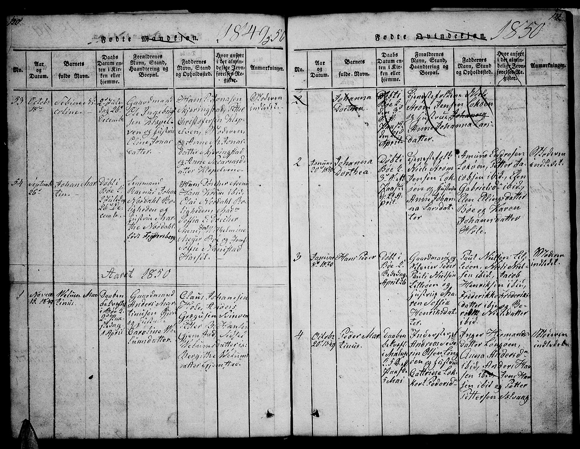 Ministerialprotokoller, klokkerbøker og fødselsregistre - Nordland, AV/SAT-A-1459/891/L1312: Parish register (copy) no. 891C01, 1820-1856, p. 120-121