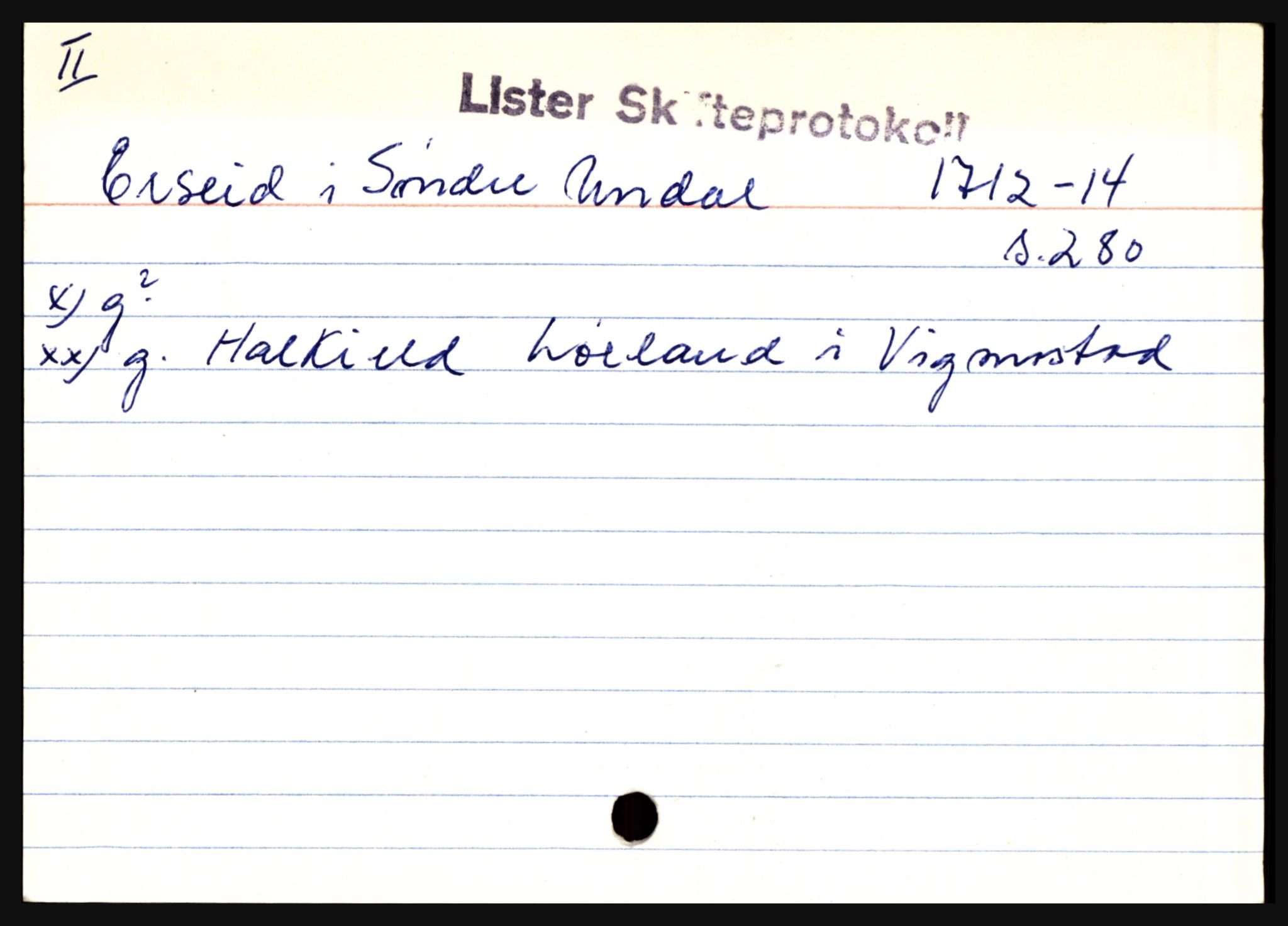 Lister sorenskriveri, AV/SAK-1221-0003/H, p. 7809