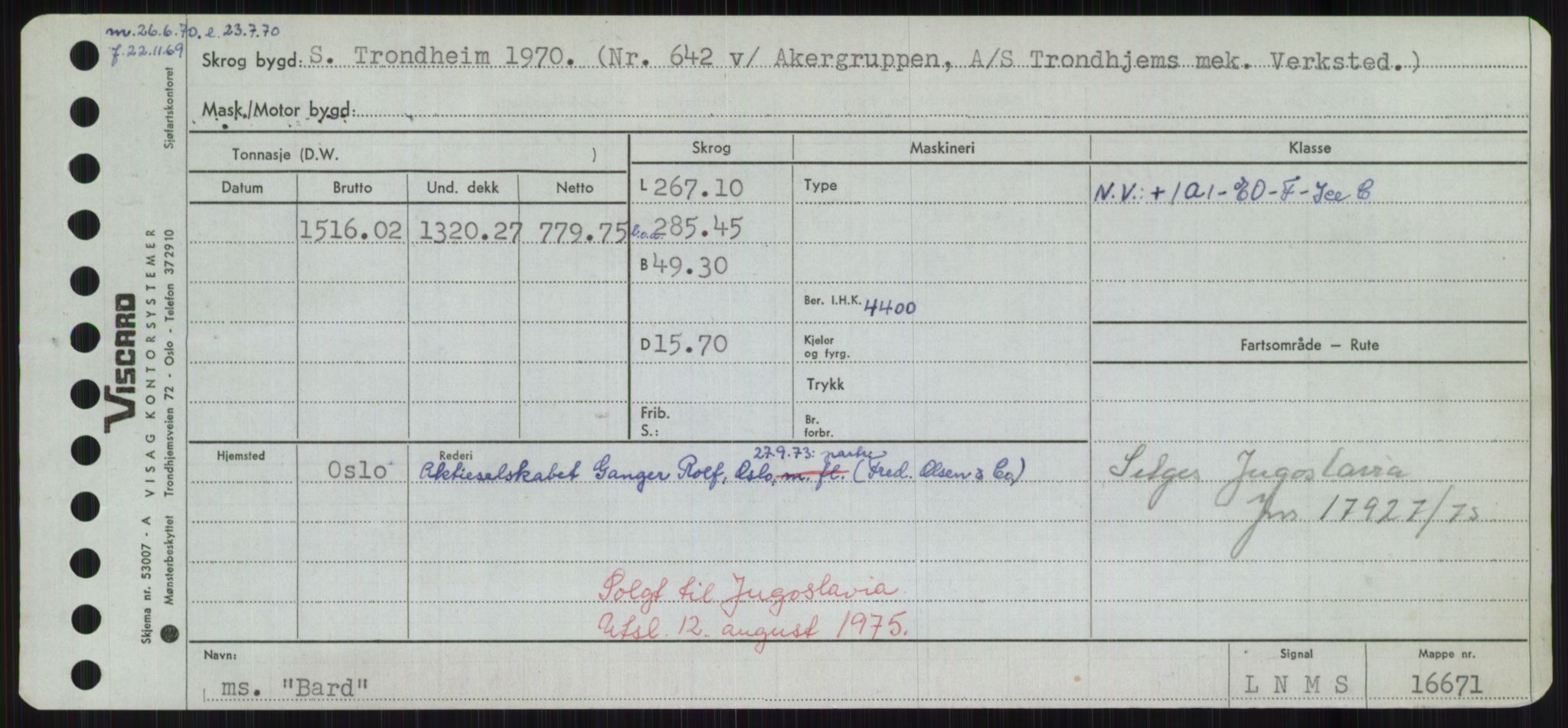 Sjøfartsdirektoratet med forløpere, Skipsmålingen, RA/S-1627/H/Hd/L0003: Fartøy, B-Bev, p. 263