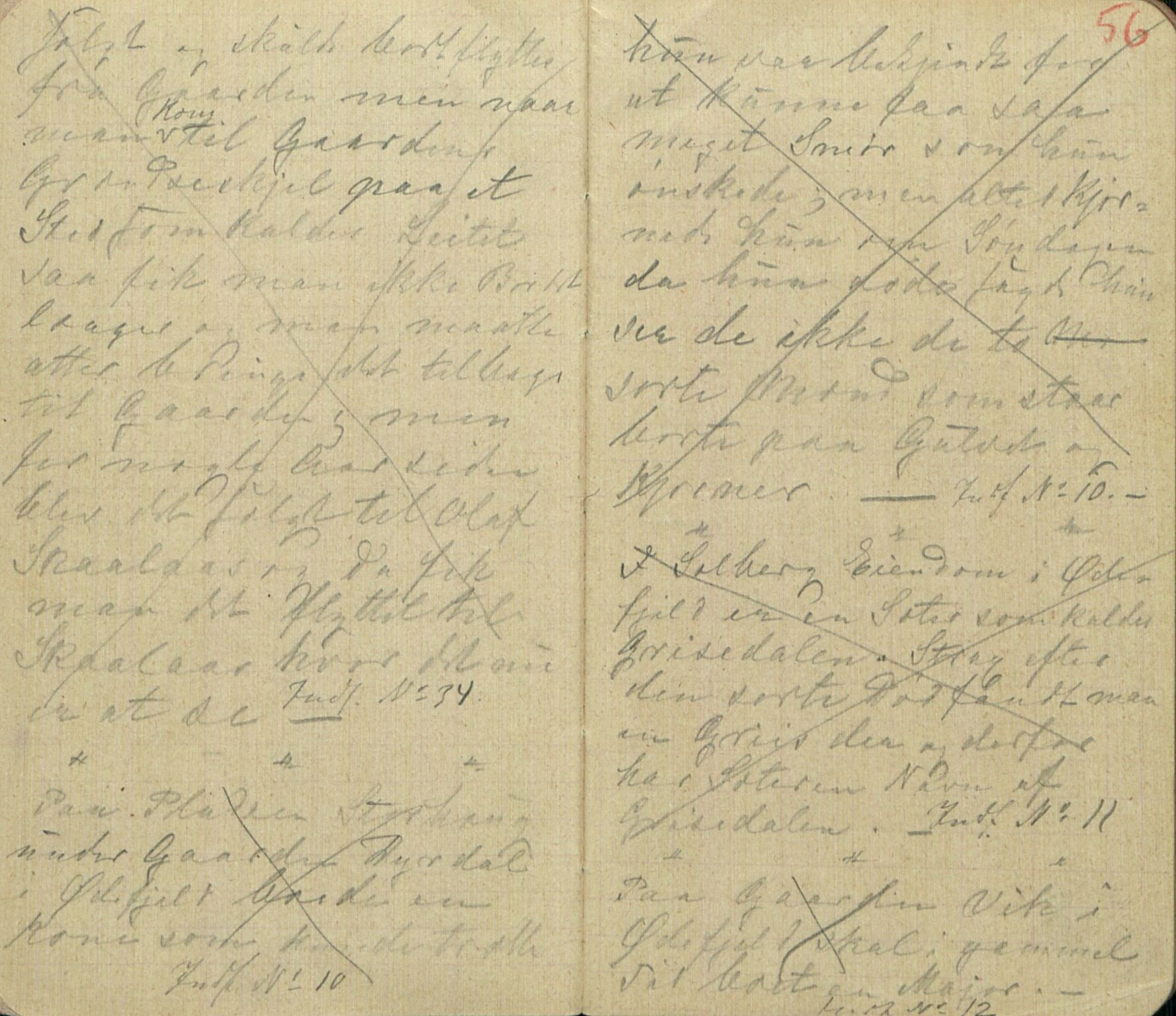 Rikard Berge, TEMU/TGM-A-1003/F/L0016/0014: 529-550 / 542 Oppskrifter av Halvor N. Tvedten, 1893, p. 55-56