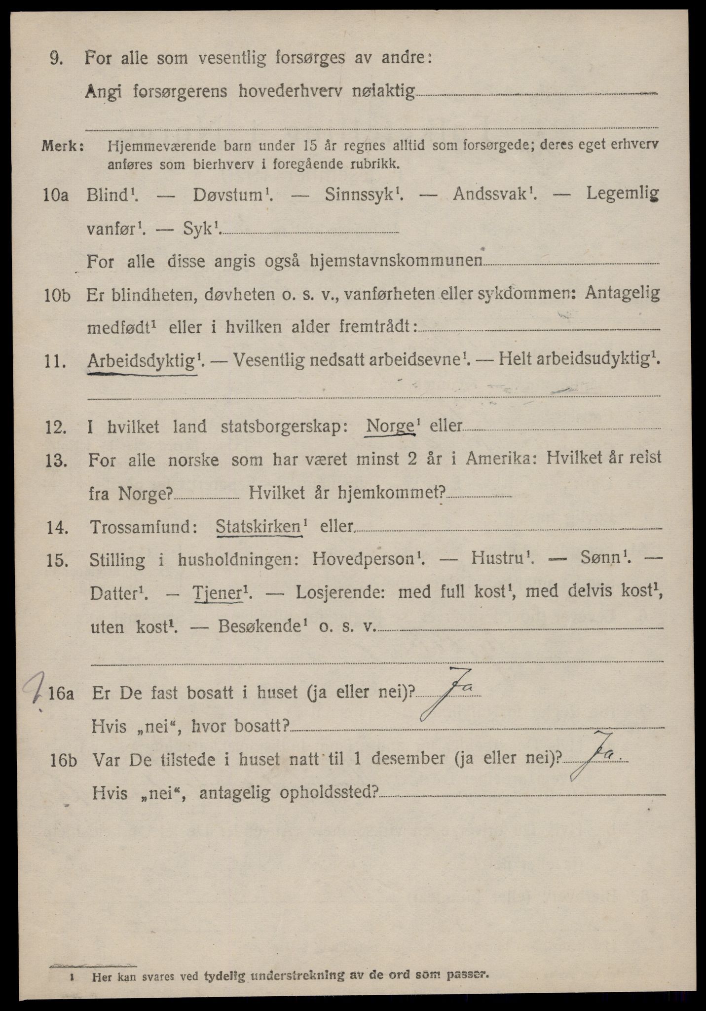 SAT, 1920 census for Eid (MR), 1920, p. 1497