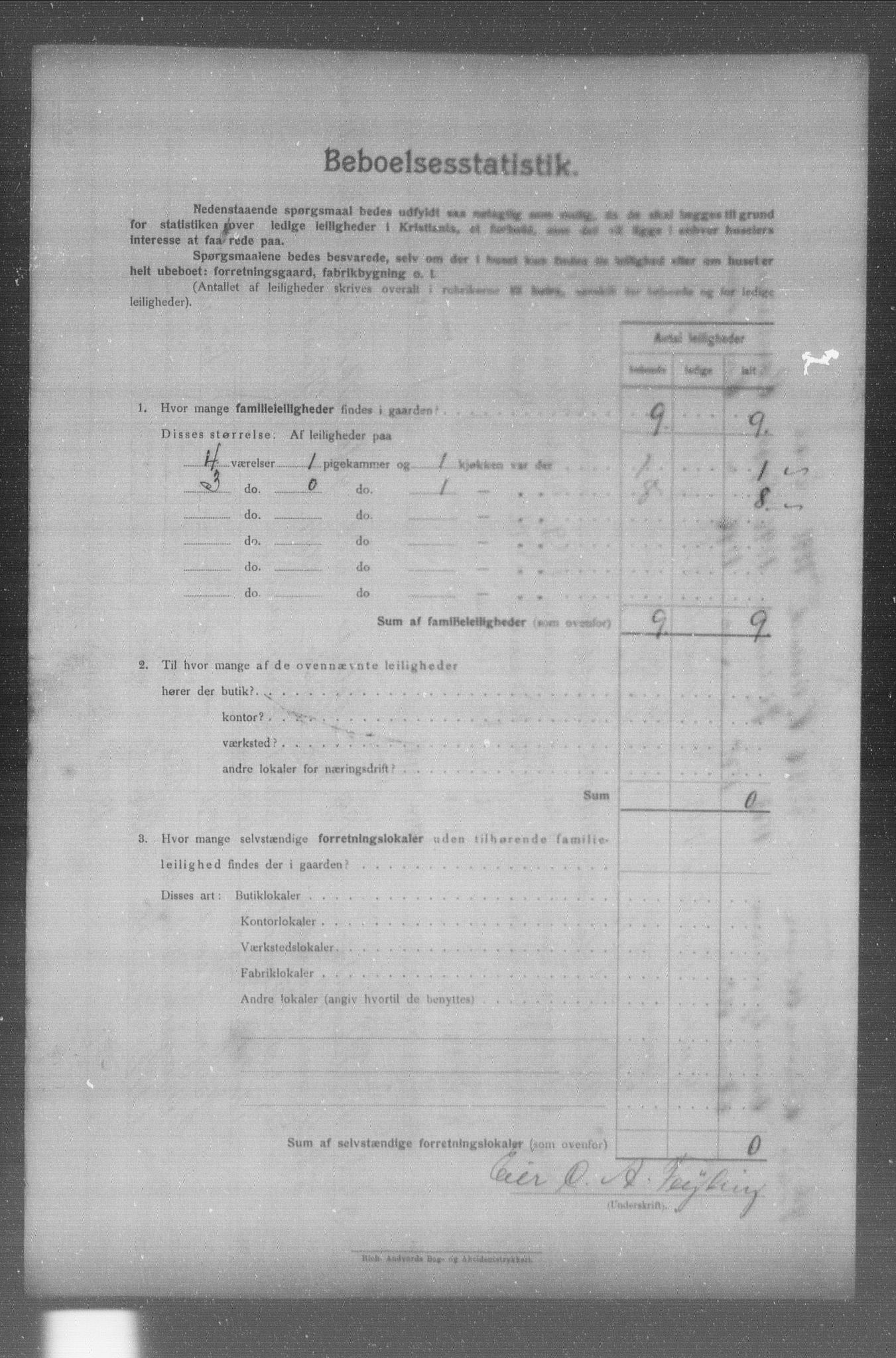 OBA, Municipal Census 1904 for Kristiania, 1904, p. 8302