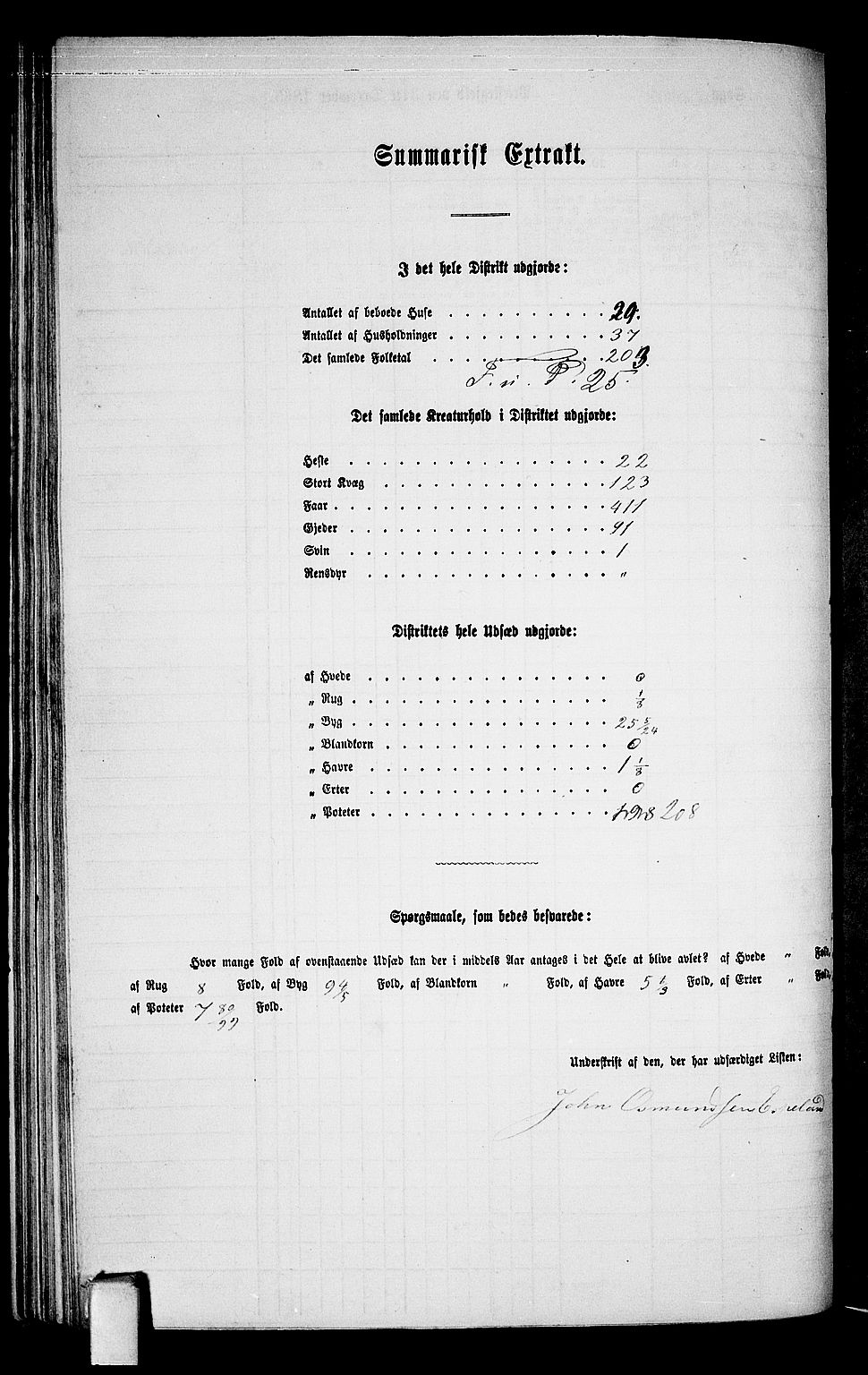 RA, 1865 census for Nissedal, 1865, p. 75