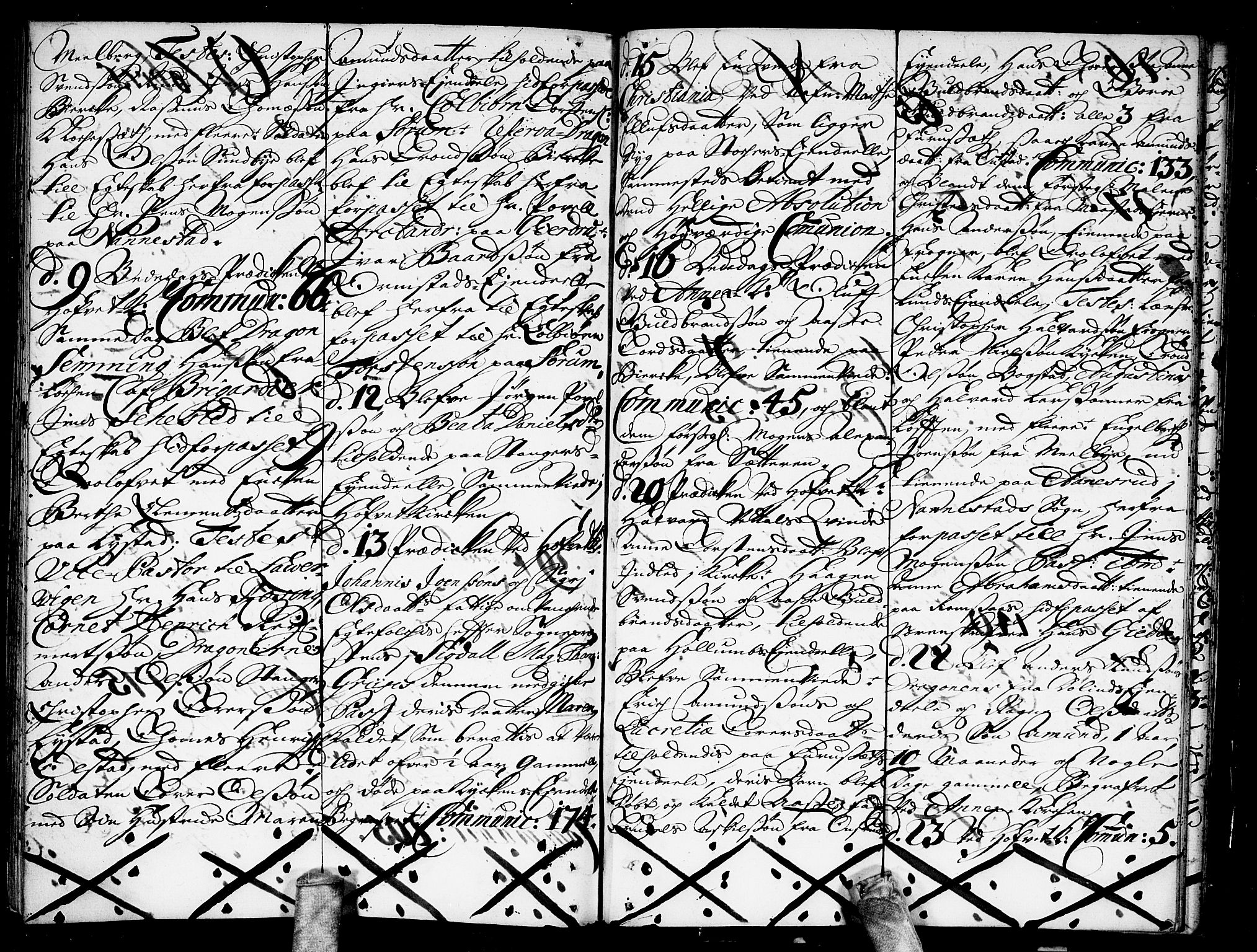 Ullensaker prestekontor Kirkebøker, AV/SAO-A-10236a/F/Fa/L0002: Parish register (official) no. I 2, 1702-1710