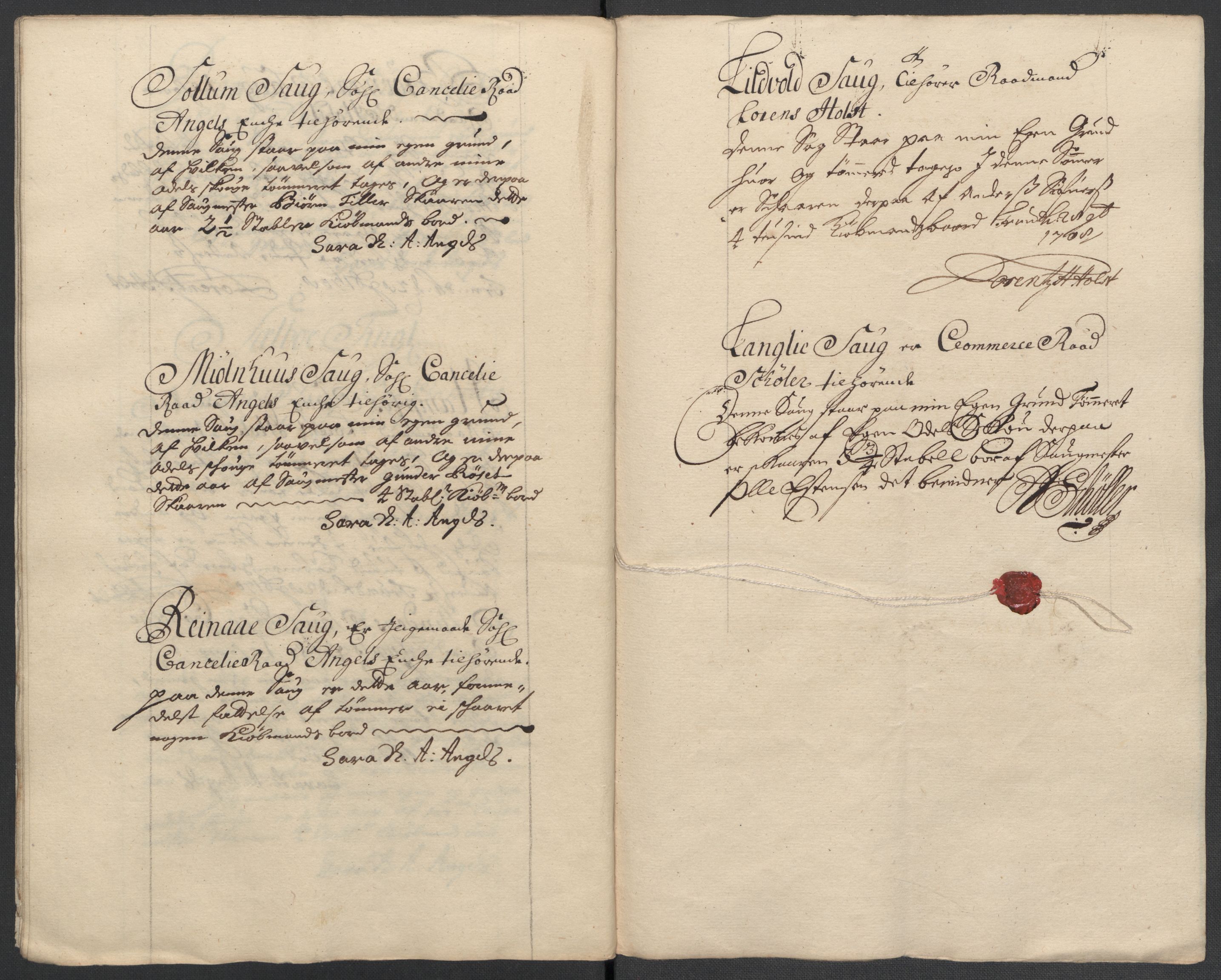 Rentekammeret inntil 1814, Reviderte regnskaper, Fogderegnskap, RA/EA-4092/R61/L4110: Fogderegnskap Strinda og Selbu, 1707-1708, p. 383