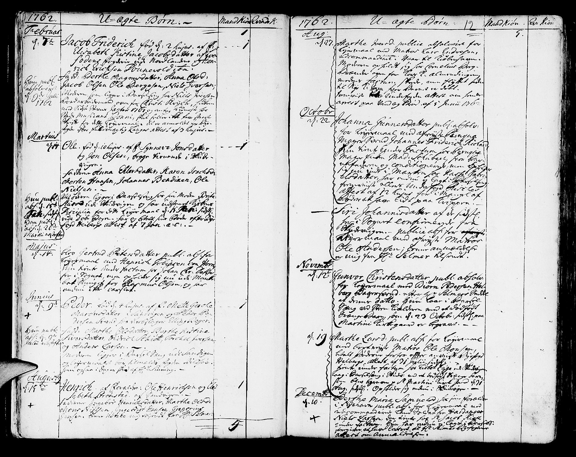 Korskirken sokneprestembete, SAB/A-76101/H/Haa/L0005: Parish register (official) no. A 5, 1751-1789, p. 267