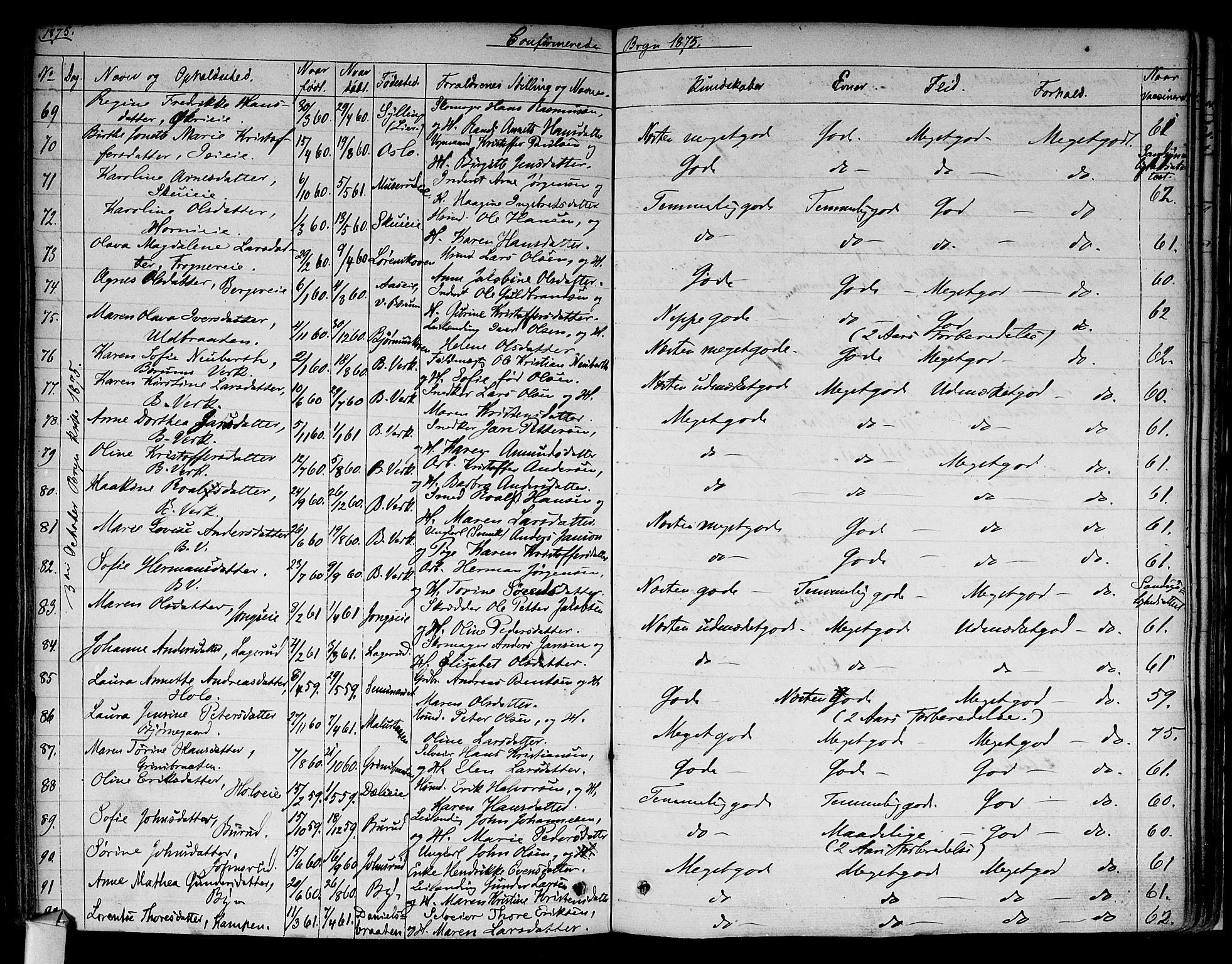 Asker prestekontor Kirkebøker, AV/SAO-A-10256a/F/Fa/L0009: Parish register (official) no. I 9, 1825-1878, p. 321