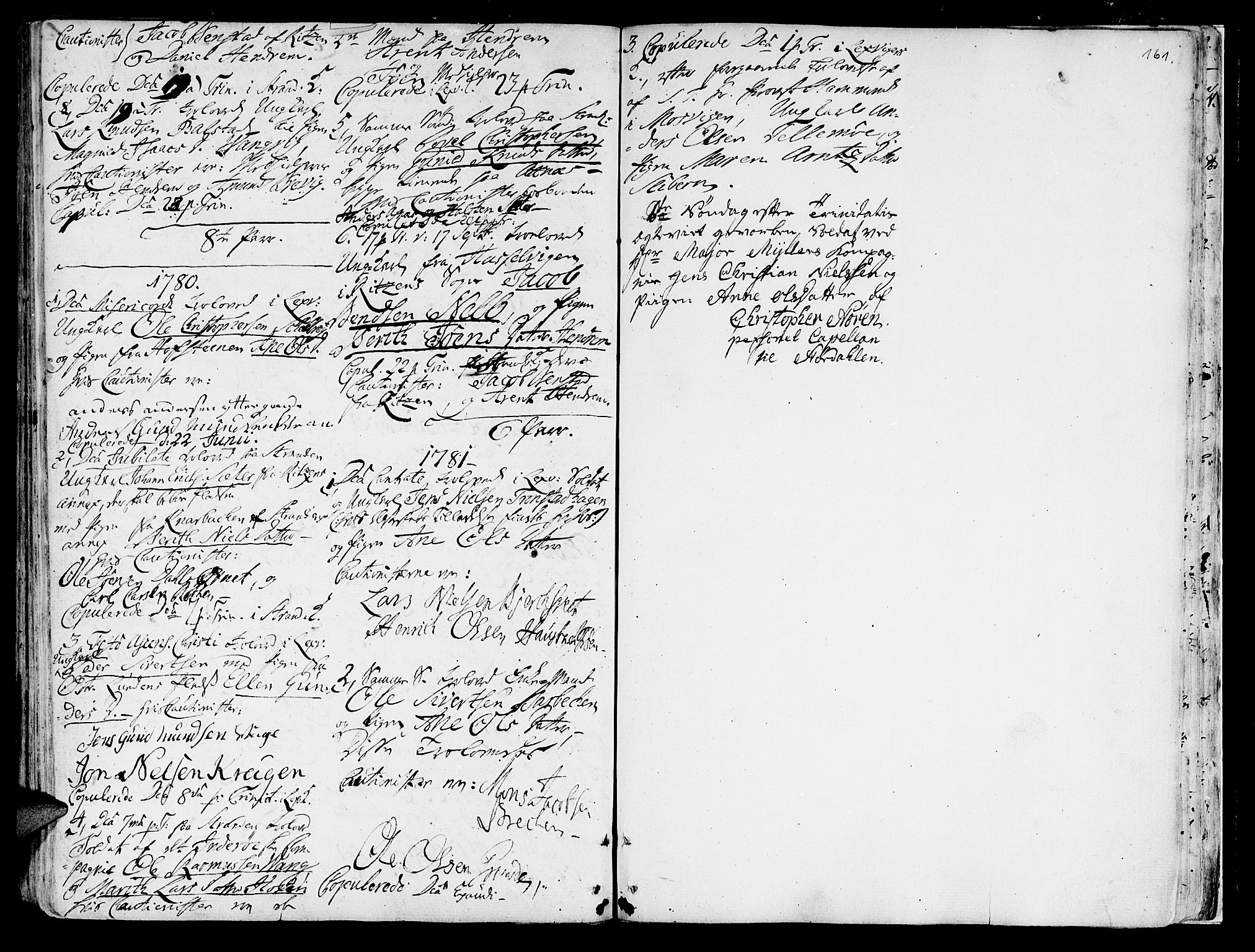 Ministerialprotokoller, klokkerbøker og fødselsregistre - Nord-Trøndelag, SAT/A-1458/701/L0003: Parish register (official) no. 701A03, 1751-1783, p. 161