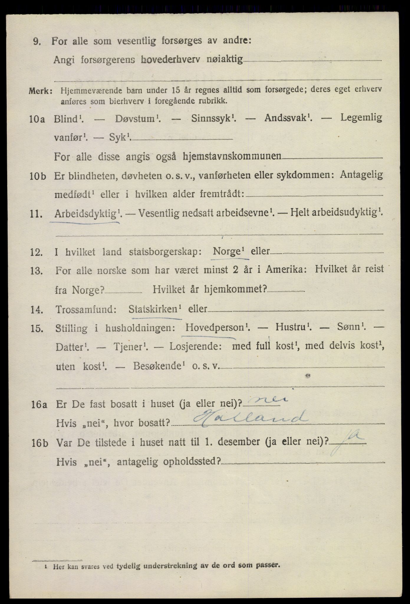 SAKO, 1920 census for Bø (Telemark), 1920, p. 6395