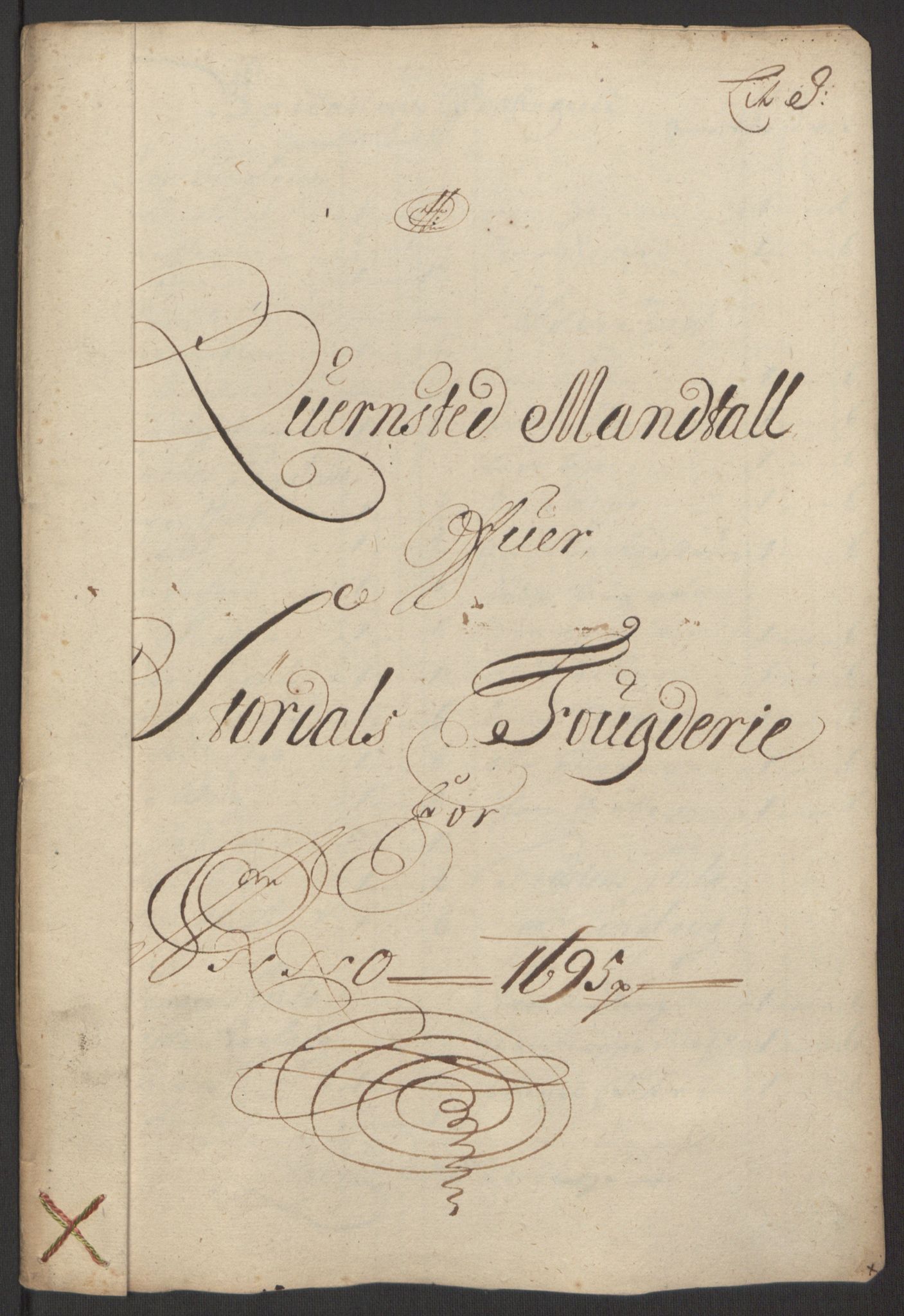 Rentekammeret inntil 1814, Reviderte regnskaper, Fogderegnskap, RA/EA-4092/R62/L4187: Fogderegnskap Stjørdal og Verdal, 1695, p. 125