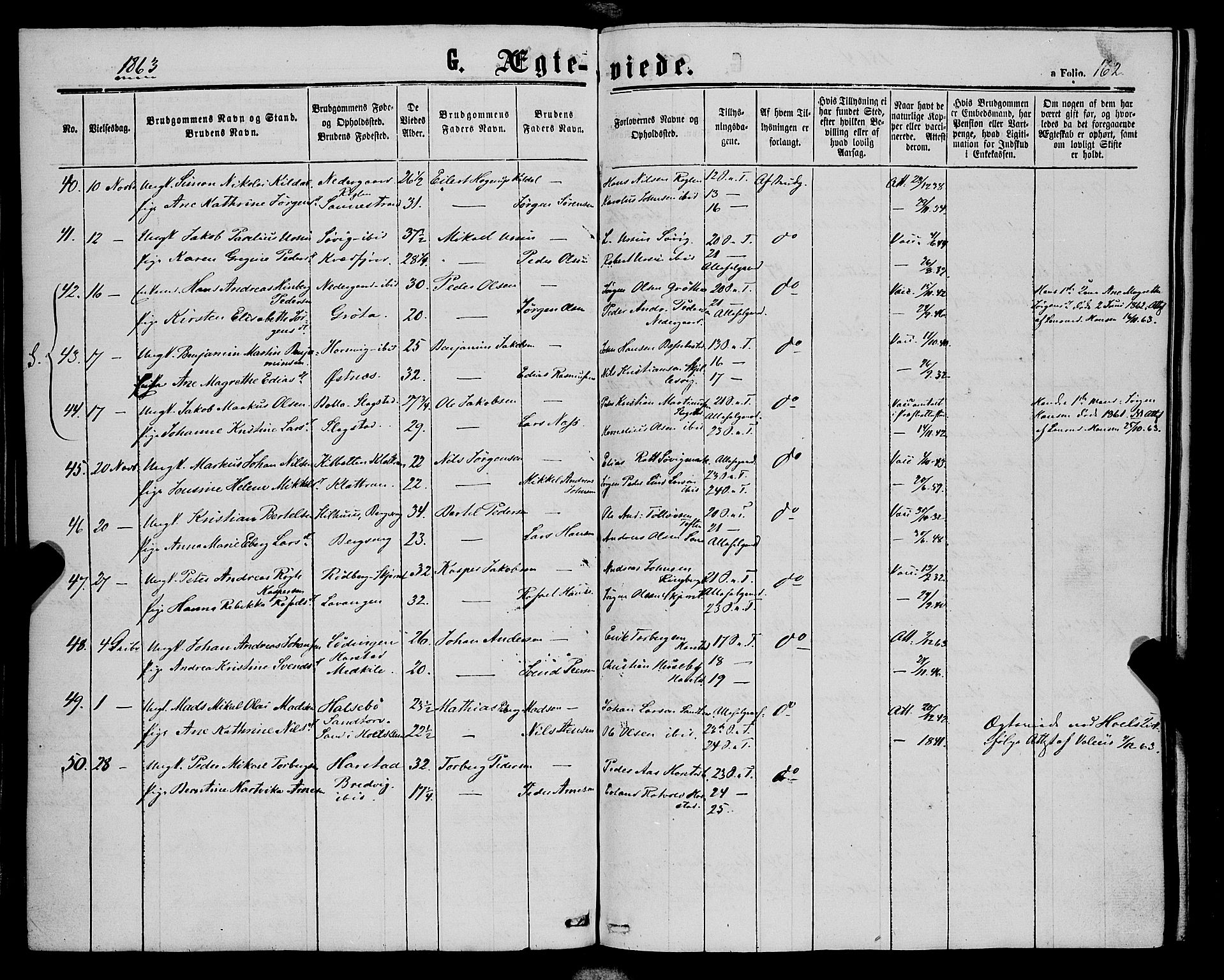 Trondenes sokneprestkontor, SATØ/S-1319/H/Ha/L0012kirke: Parish register (official) no. 12, 1863-1870, p. 162