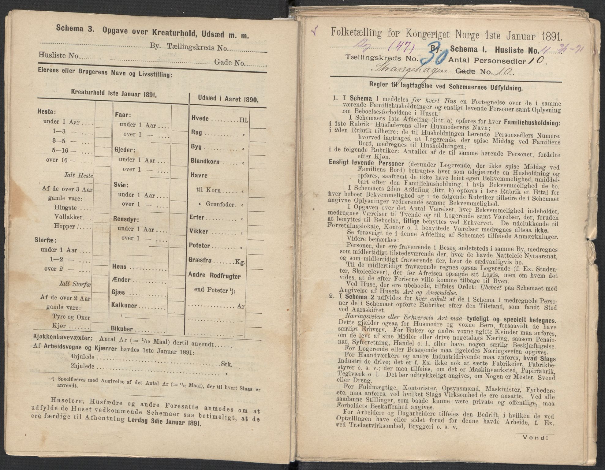 RA, 1891 Census for 1301 Bergen, 1891, p. 4701