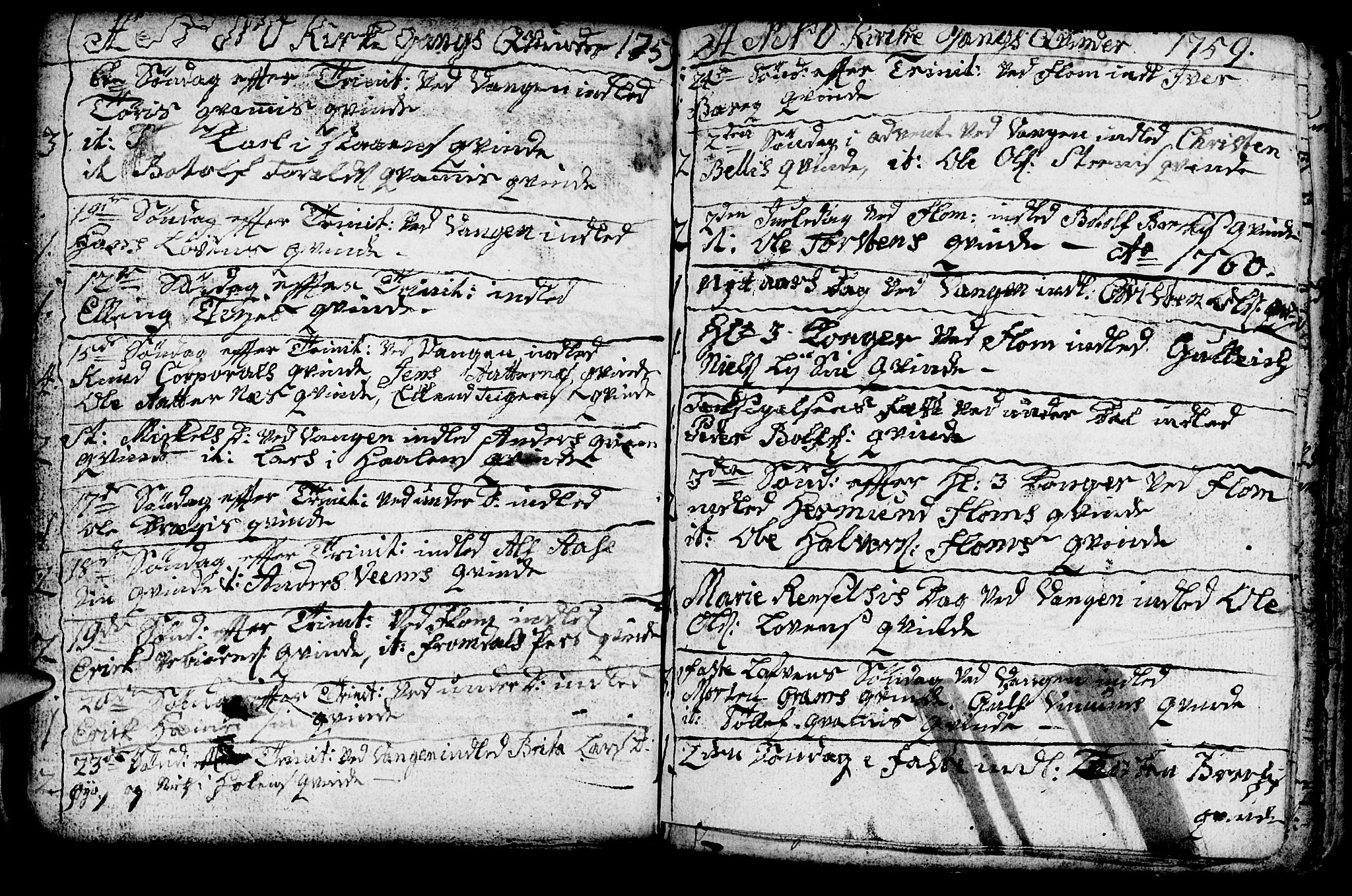 Aurland sokneprestembete, SAB/A-99937/H/Ha/Haa/L0003: Parish register (official) no. A 3, 1735-1761, p. 163
