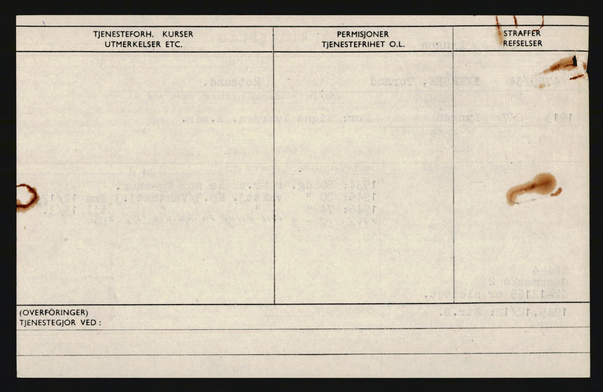 Forsvaret, Troms infanteriregiment nr. 16, AV/RA-RAFA-3146/P/Pa/L0018: Rulleblad for regimentets menige mannskaper, årsklasse 1934, 1934, p. 464