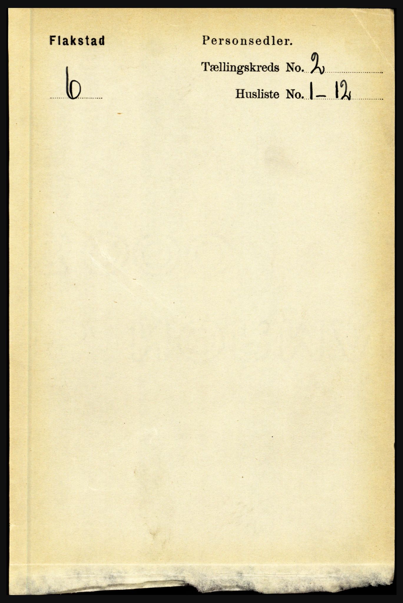 RA, 1891 census for 1859 Flakstad, 1891, p. 597