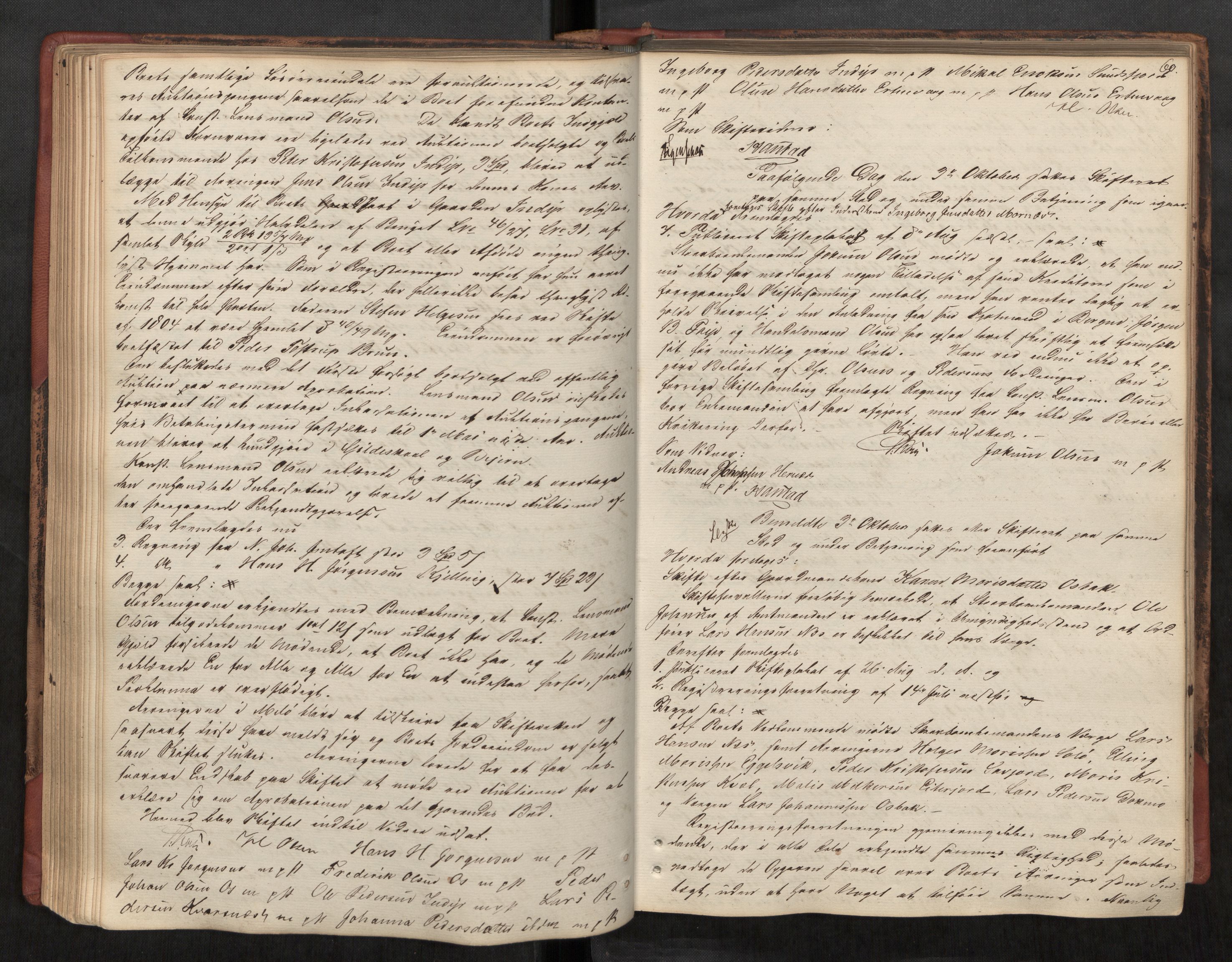 Salten sorenskriveri, AV/SAT-A-4578/1/3/3B/L0002: Skiftebehandlingsprotokoll, 1853-1865, p. 60