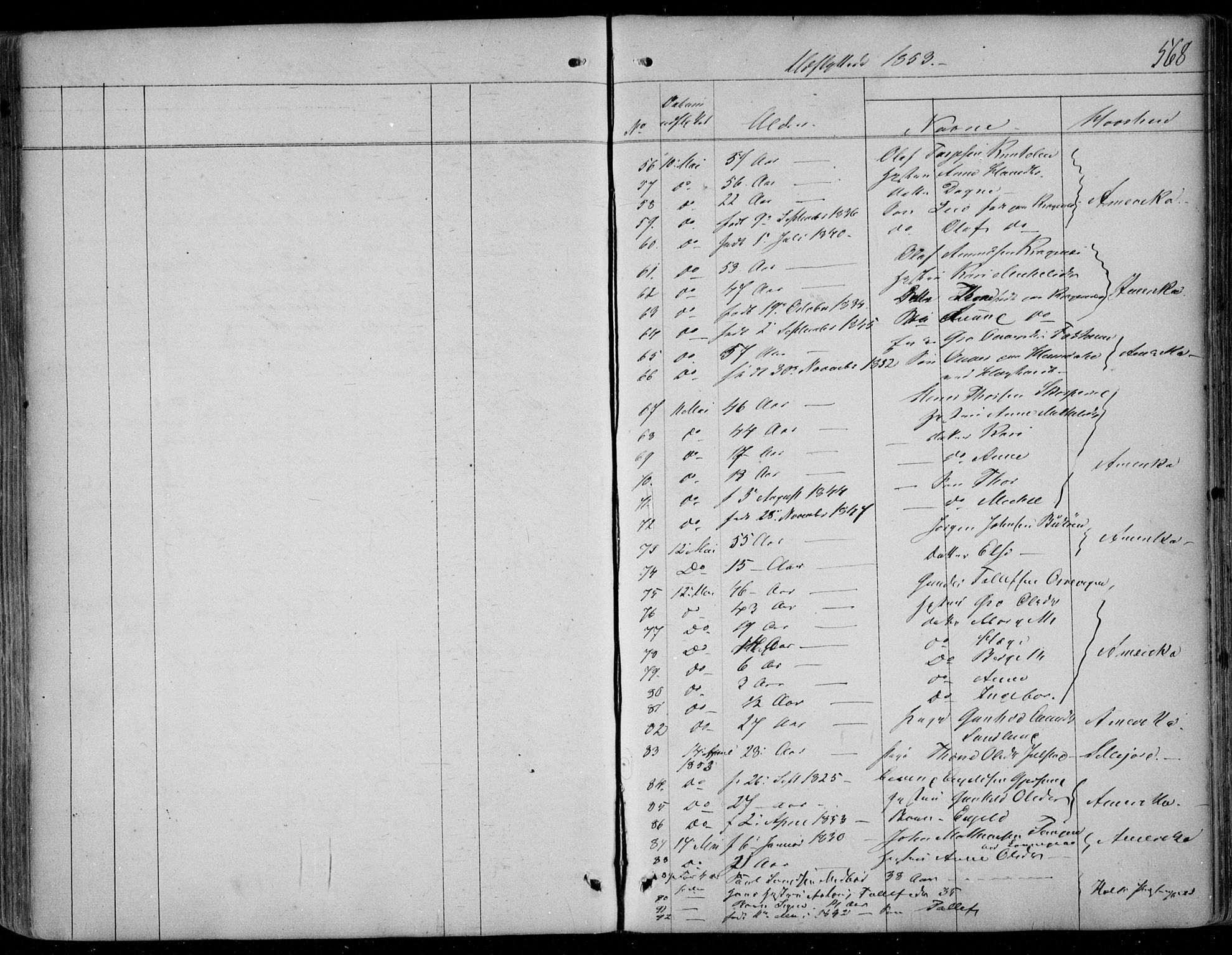 Kviteseid kirkebøker, SAKO/A-276/F/Fa/L0006: Parish register (official) no. I 6, 1836-1858, p. 568