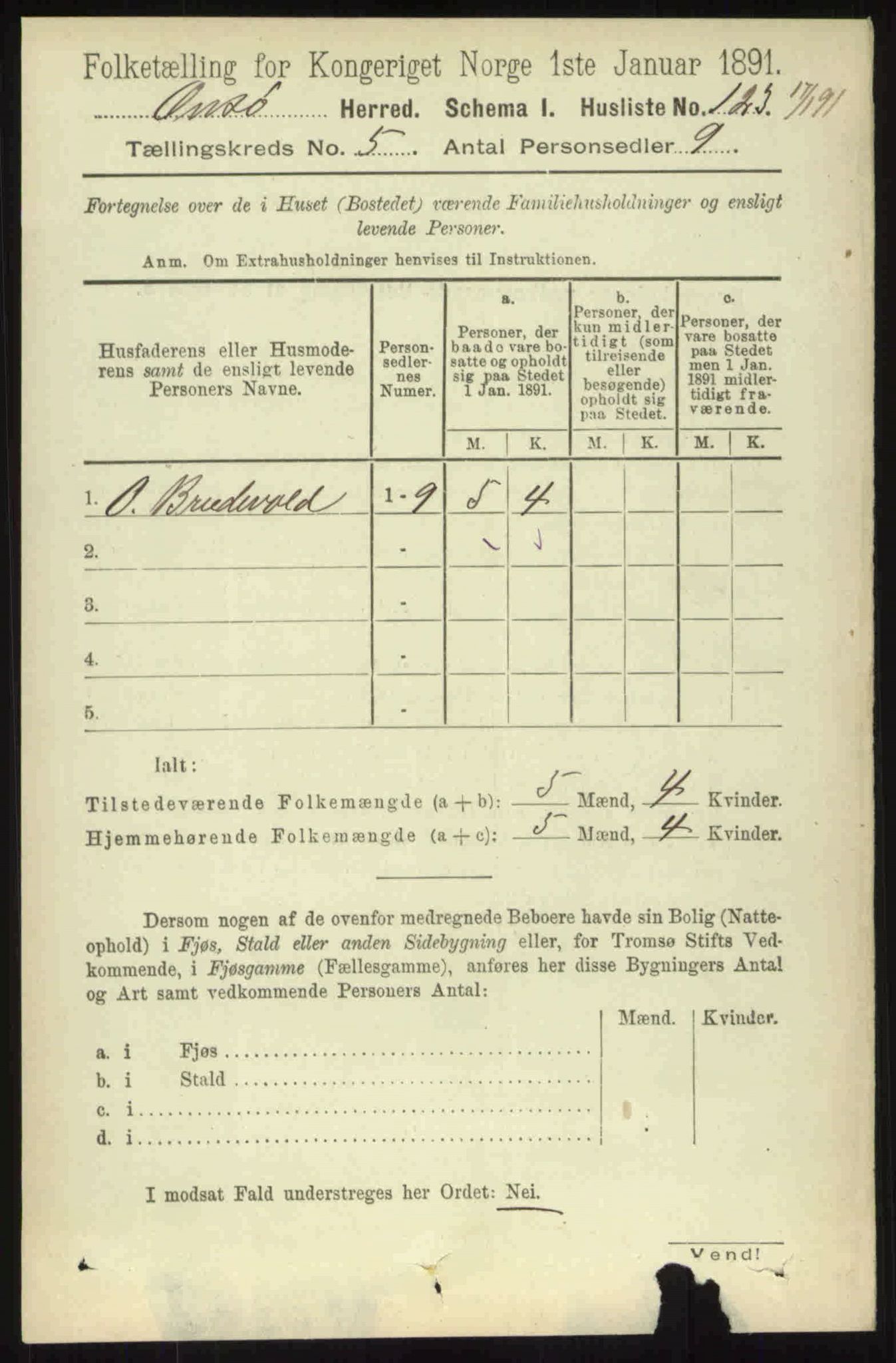 RA, 1891 census for 0134 Onsøy, 1891, p. 3949