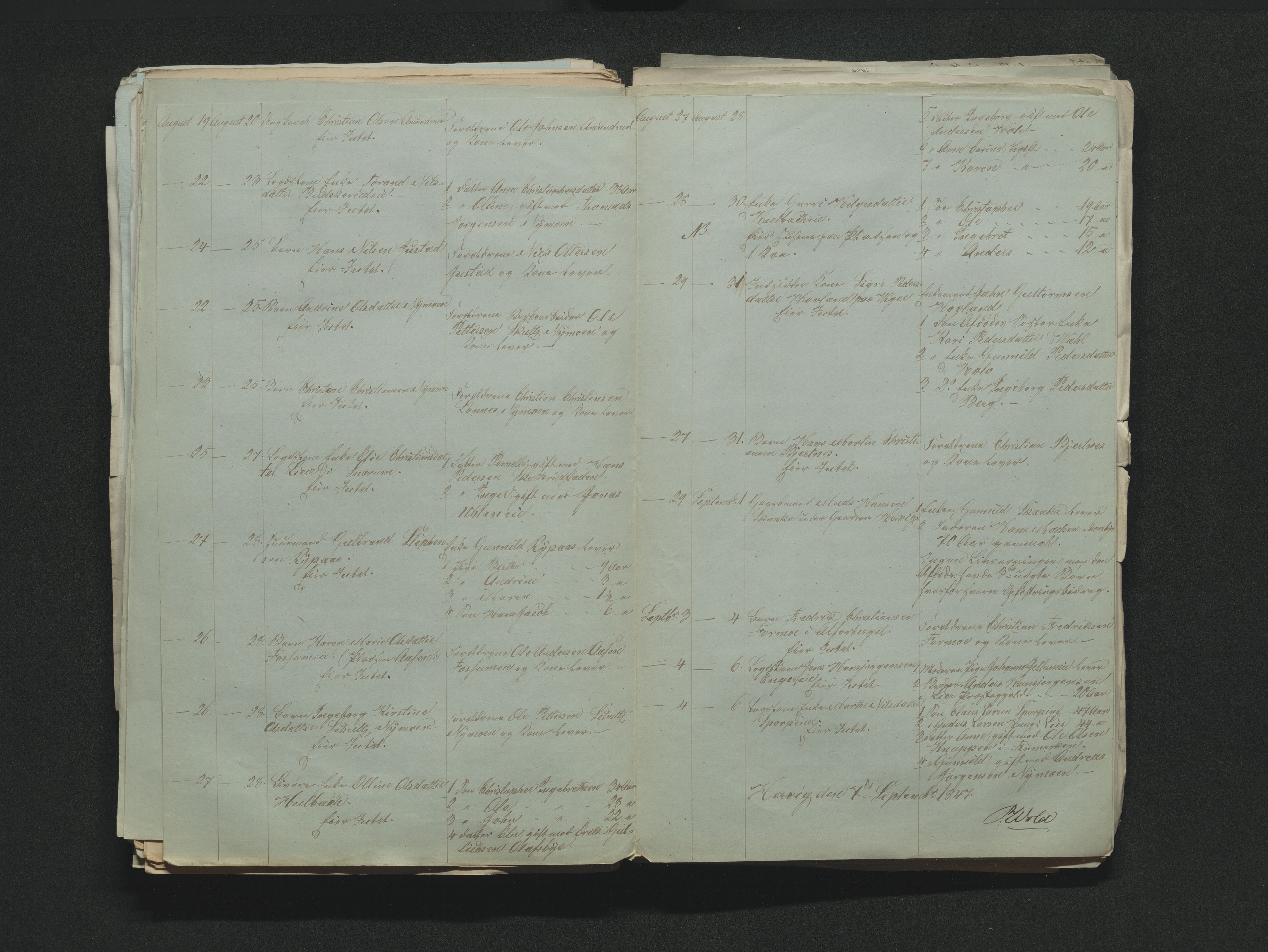 Eiker, Modum og Sigdal sorenskriveri, AV/SAKO-A-123/H/Ha/Hab/L0007: Dødsfallsmeldinger, 1846-1849