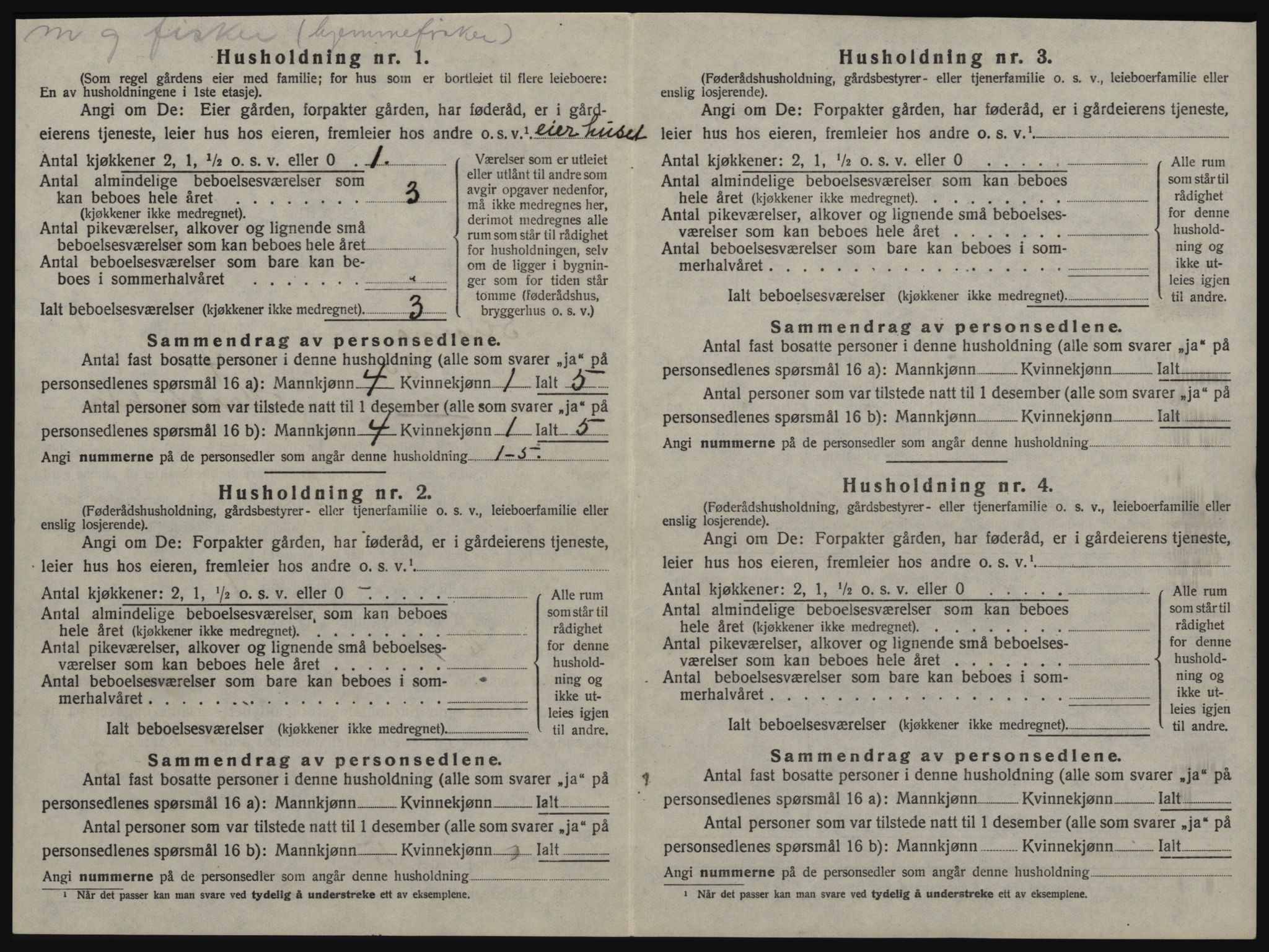 SAT, 1920 census for Stjørna, 1920, p. 35
