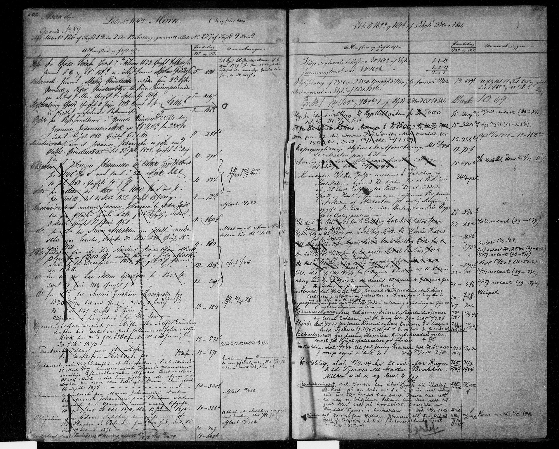 Idd og Marker sorenskriveri, AV/SAO-A-10283/G/Ga/Gac/L0004b: Mortgage register no. II 4b, 1848-1953, p. 602-603