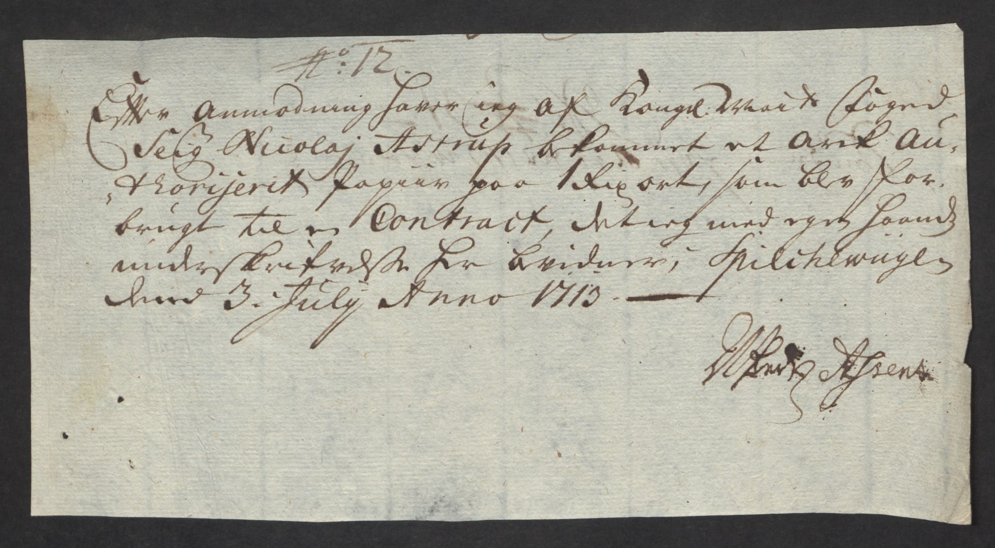 Rentekammeret inntil 1814, Reviderte regnskaper, Fogderegnskap, AV/RA-EA-4092/R54/L3565: Fogderegnskap Sunnmøre, 1712-1713, p. 518