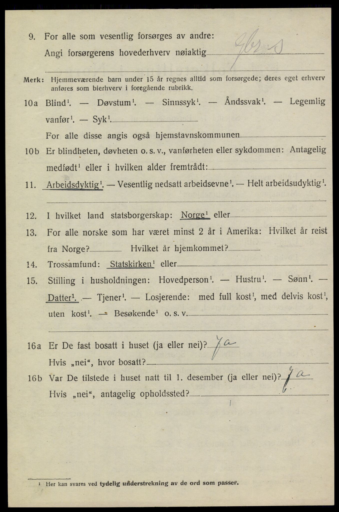 SAKO, 1920 census for Heddal, 1920, p. 7745