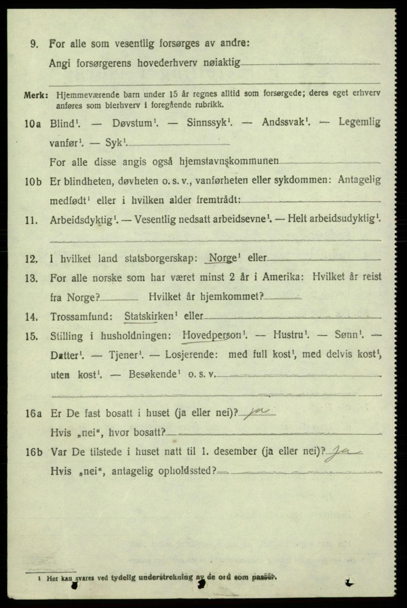 SAB, 1920 census for Kvinnherad, 1920, p. 7143