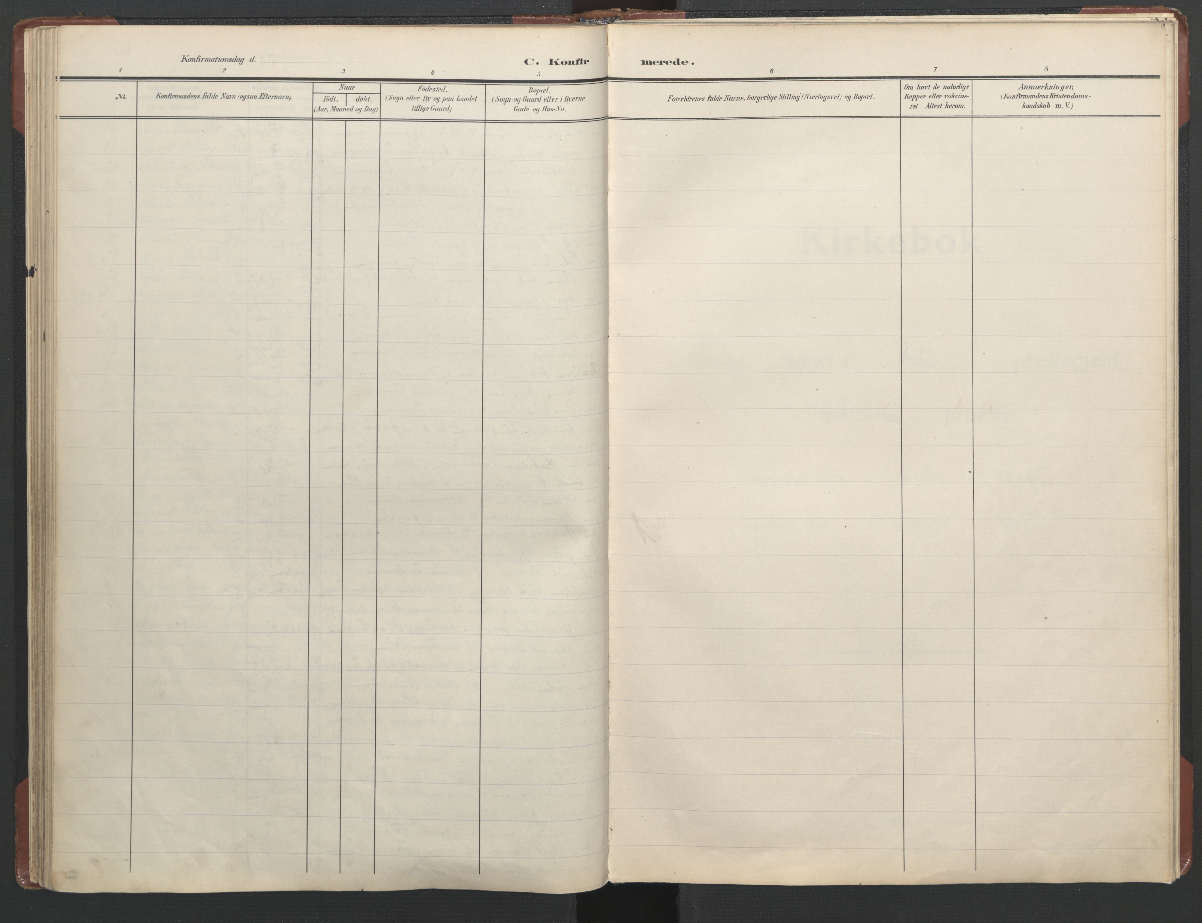 Ministerialprotokoller, klokkerbøker og fødselsregistre - Nordland, SAT/A-1459/863/L0918: Parish register (copy) no. 863C08, 1906-1921