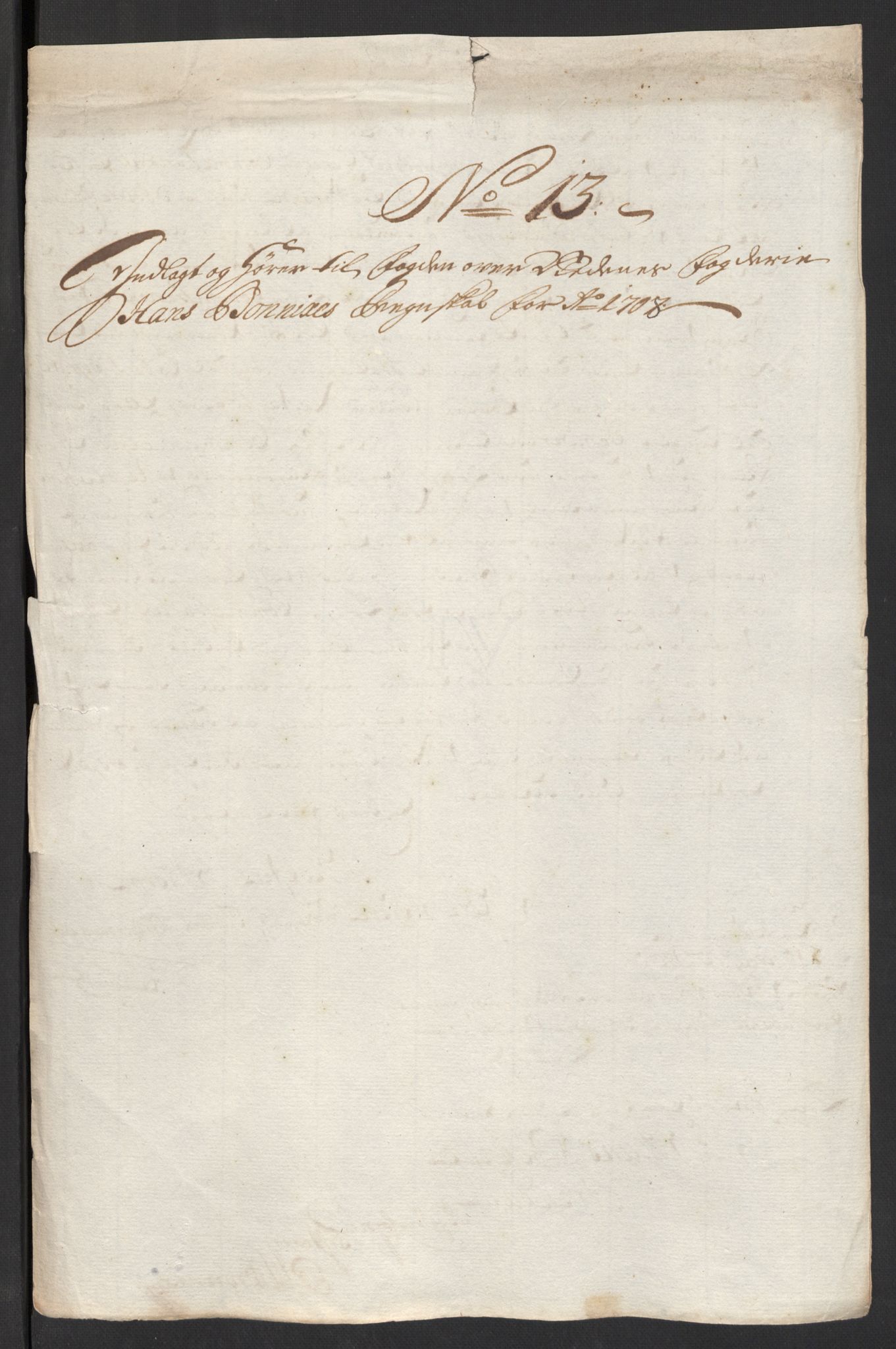 Rentekammeret inntil 1814, Reviderte regnskaper, Fogderegnskap, AV/RA-EA-4092/R39/L2318: Fogderegnskap Nedenes, 1706-1709, p. 293