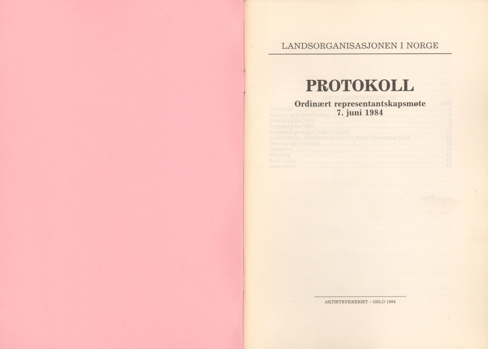 Landsorganisasjonen i Norge, AAB/ARK-1579, 1978-1992, p. 518