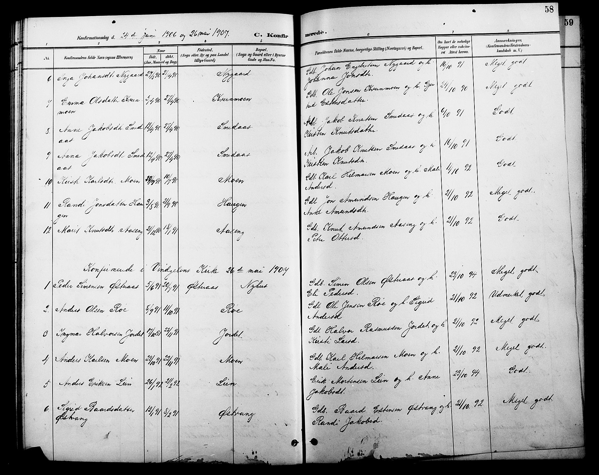 Tolga prestekontor, AV/SAH-PREST-062/L/L0010: Parish register (copy) no. 10, 1894-1918, p. 58