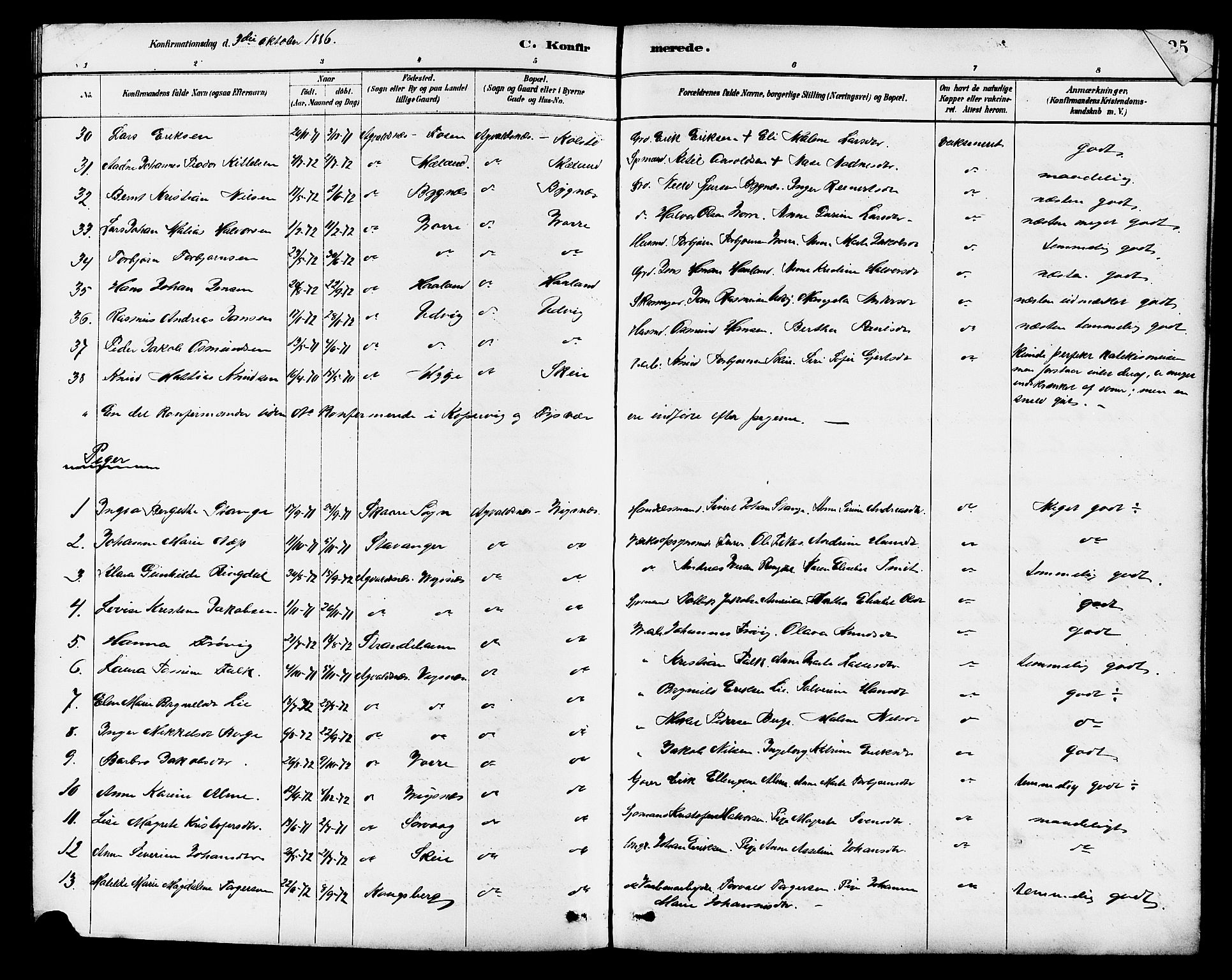 Avaldsnes sokneprestkontor, AV/SAST-A -101851/H/Ha/Hab/L0007: Parish register (copy) no. B 7, 1885-1909, p. 224