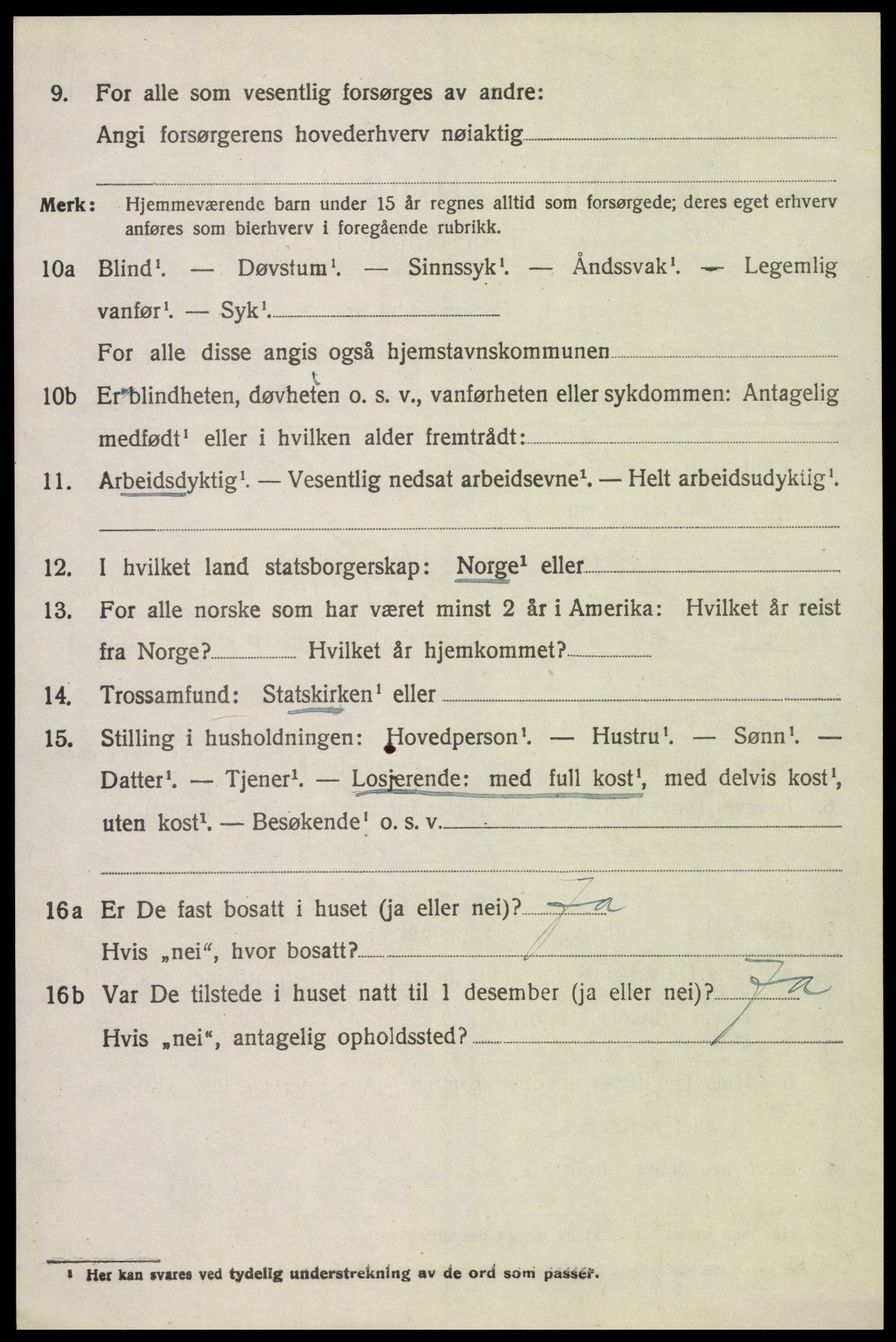 SAH, 1920 census for Ringsaker, 1920, p. 15087