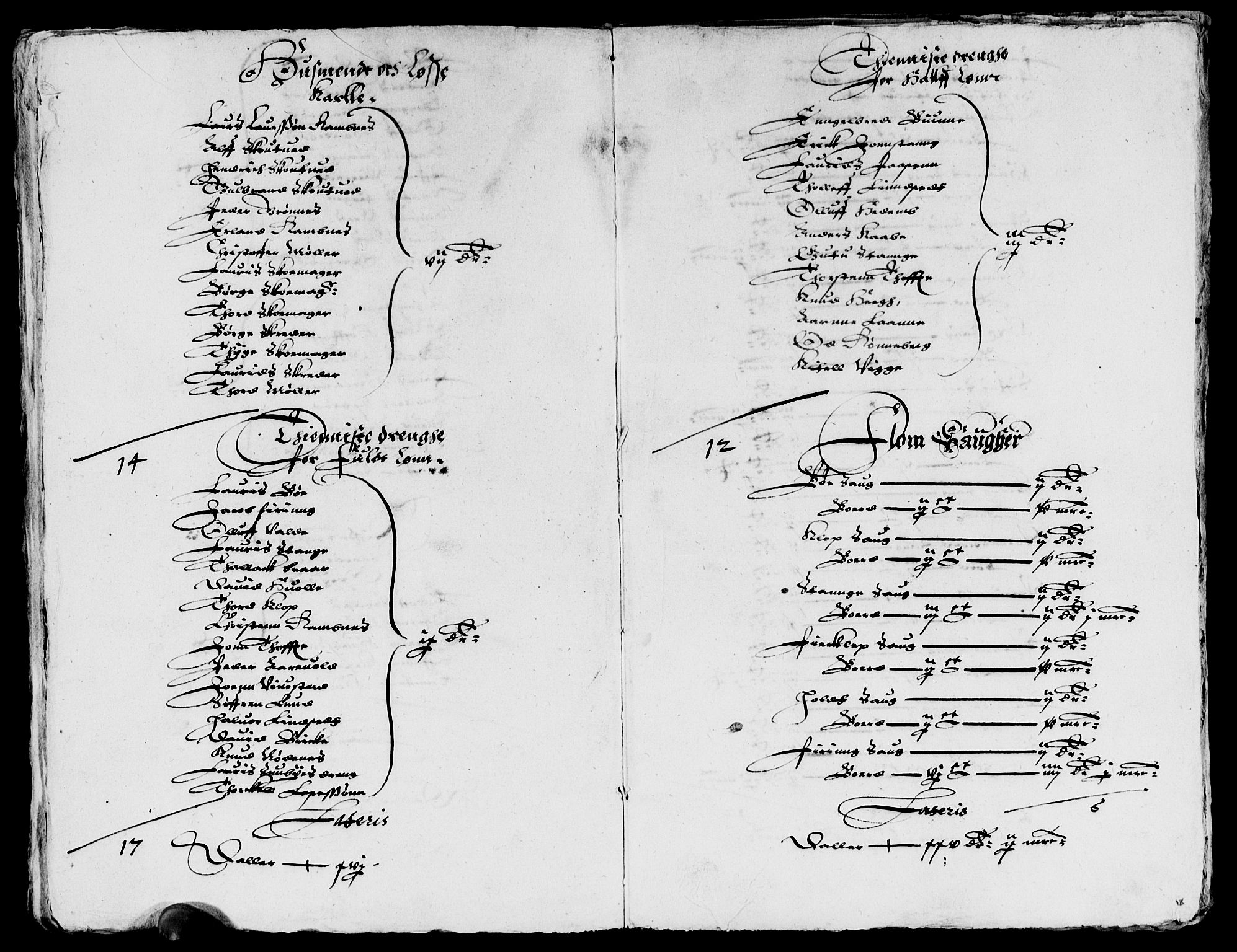 Rentekammeret inntil 1814, Reviderte regnskaper, Lensregnskaper, AV/RA-EA-5023/R/Rb/Rbo/L0003: Tønsberg len, 1614-1617