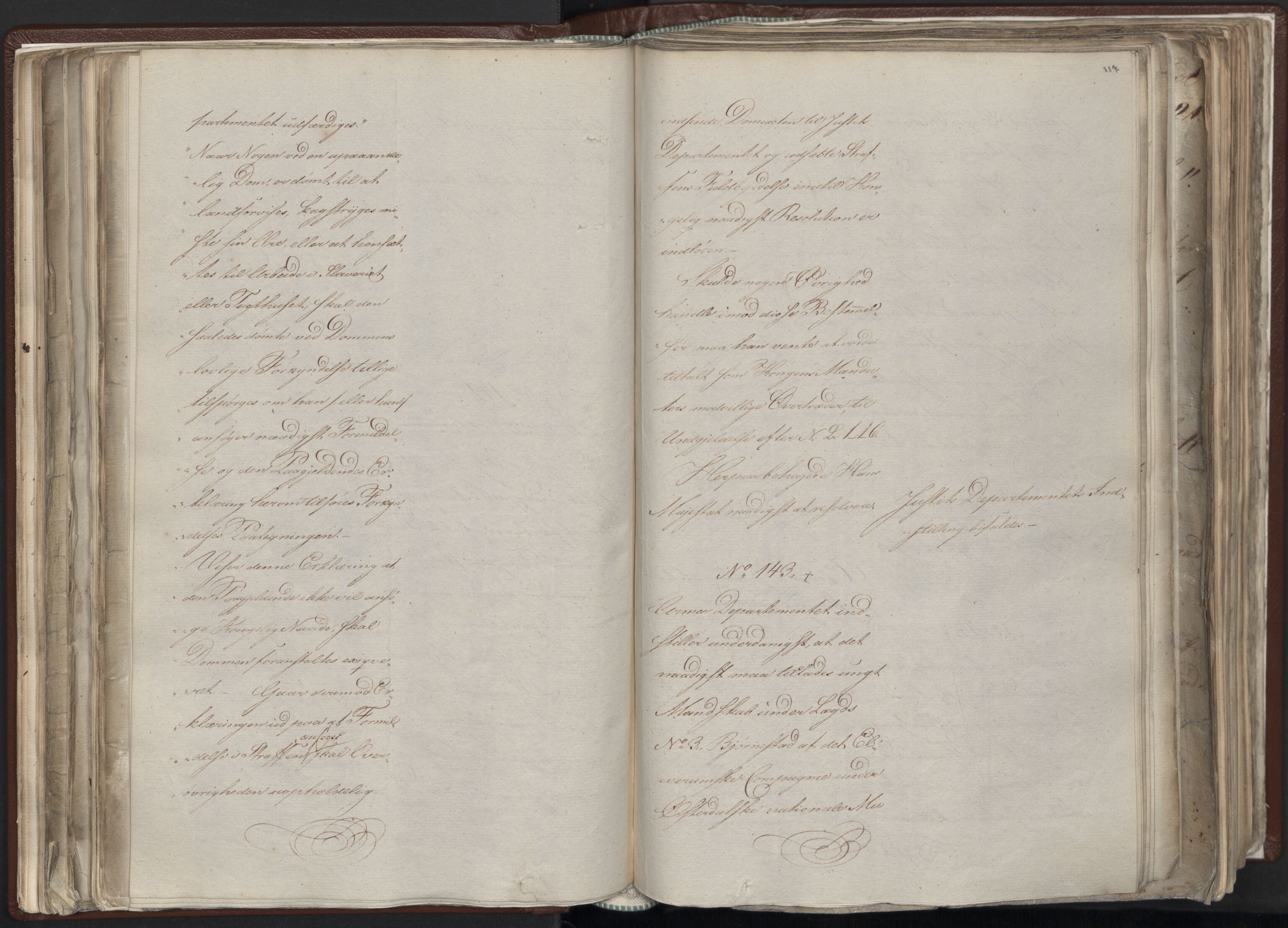 Statsrådssekretariatet, AV/RA-S-1001/A/Ab/L0012: Kgl. res. nr. 5679-6008 II, 1821, p. 116b-117a