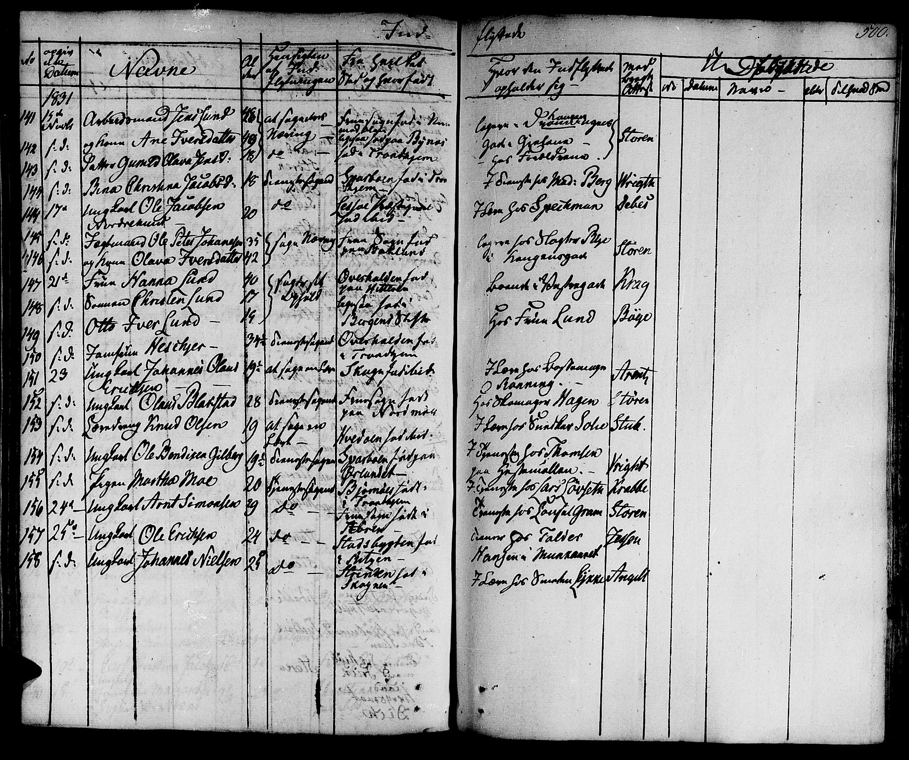 Ministerialprotokoller, klokkerbøker og fødselsregistre - Sør-Trøndelag, SAT/A-1456/601/L0045: Parish register (official) no. 601A13, 1821-1831, p. 500